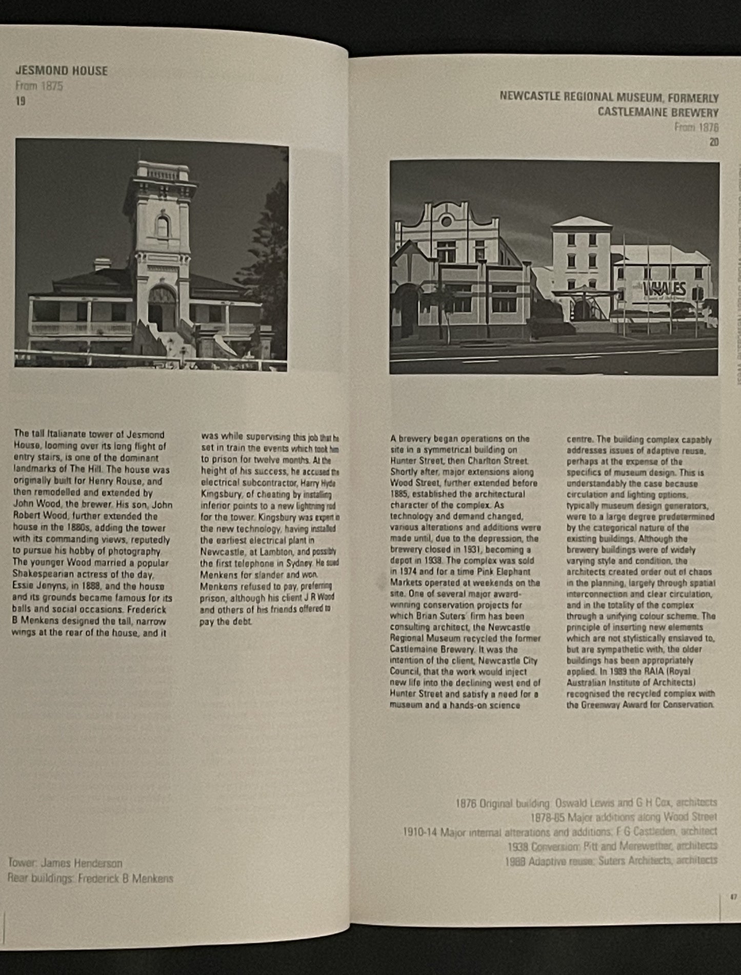 Architecture Newcastle by Barry Maitland, David Stafford