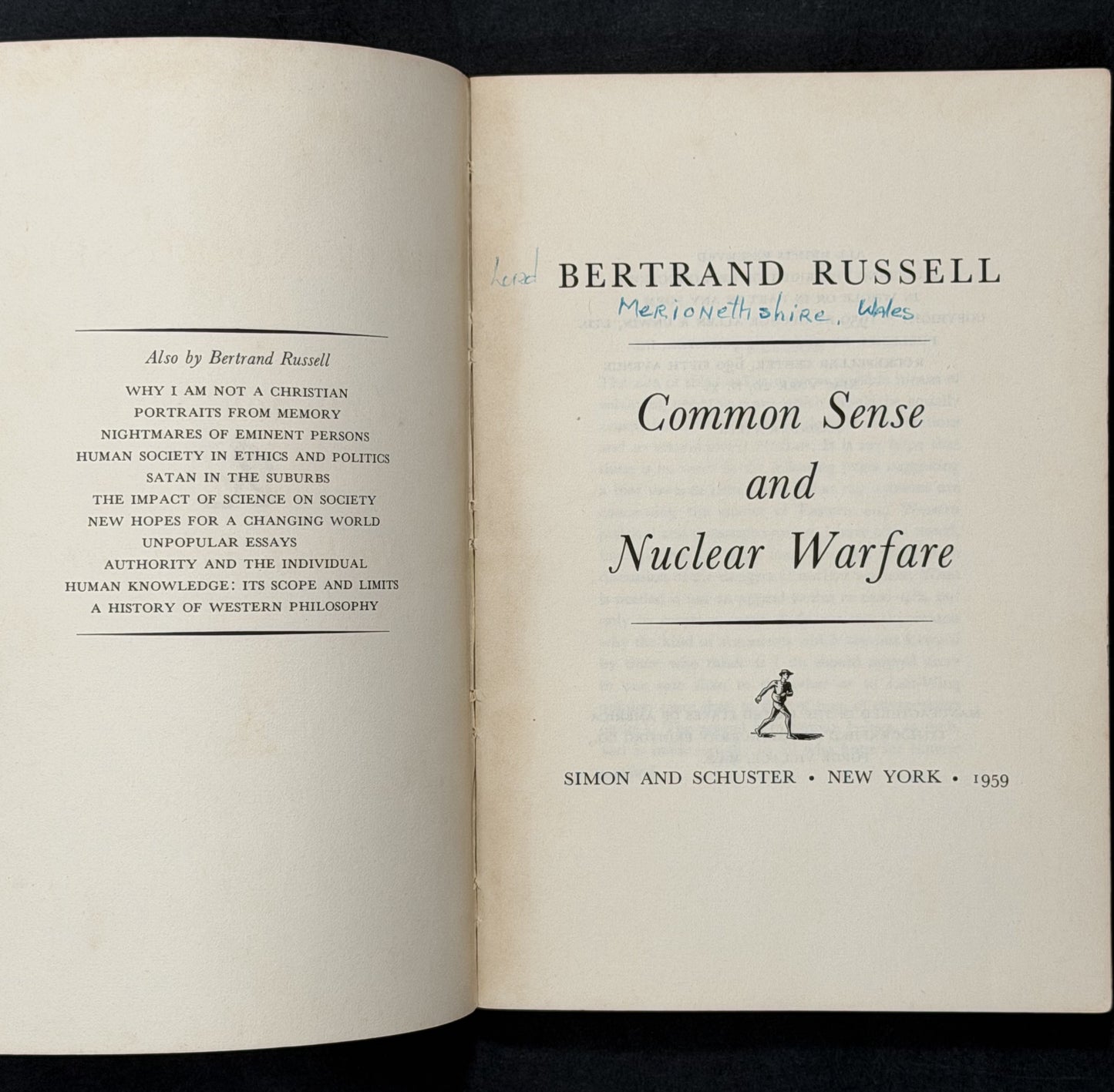 CHECK Common Sense and Nuclear Warfare by Bertrand Russell