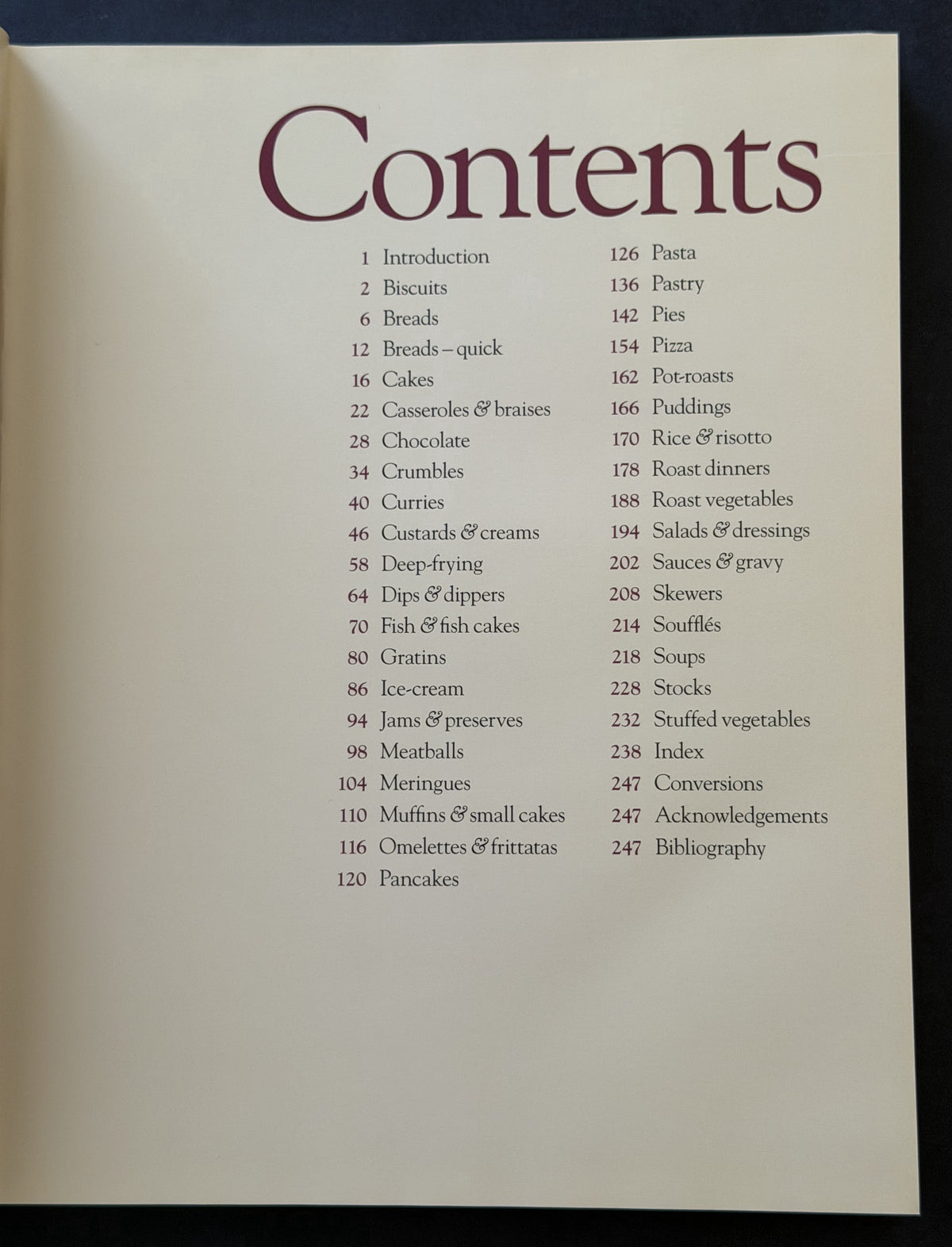 The Really Useful Cookbook by David Herbert