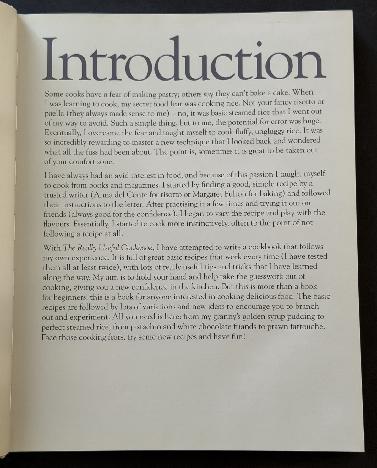The Really Useful Cookbook by David Herbert