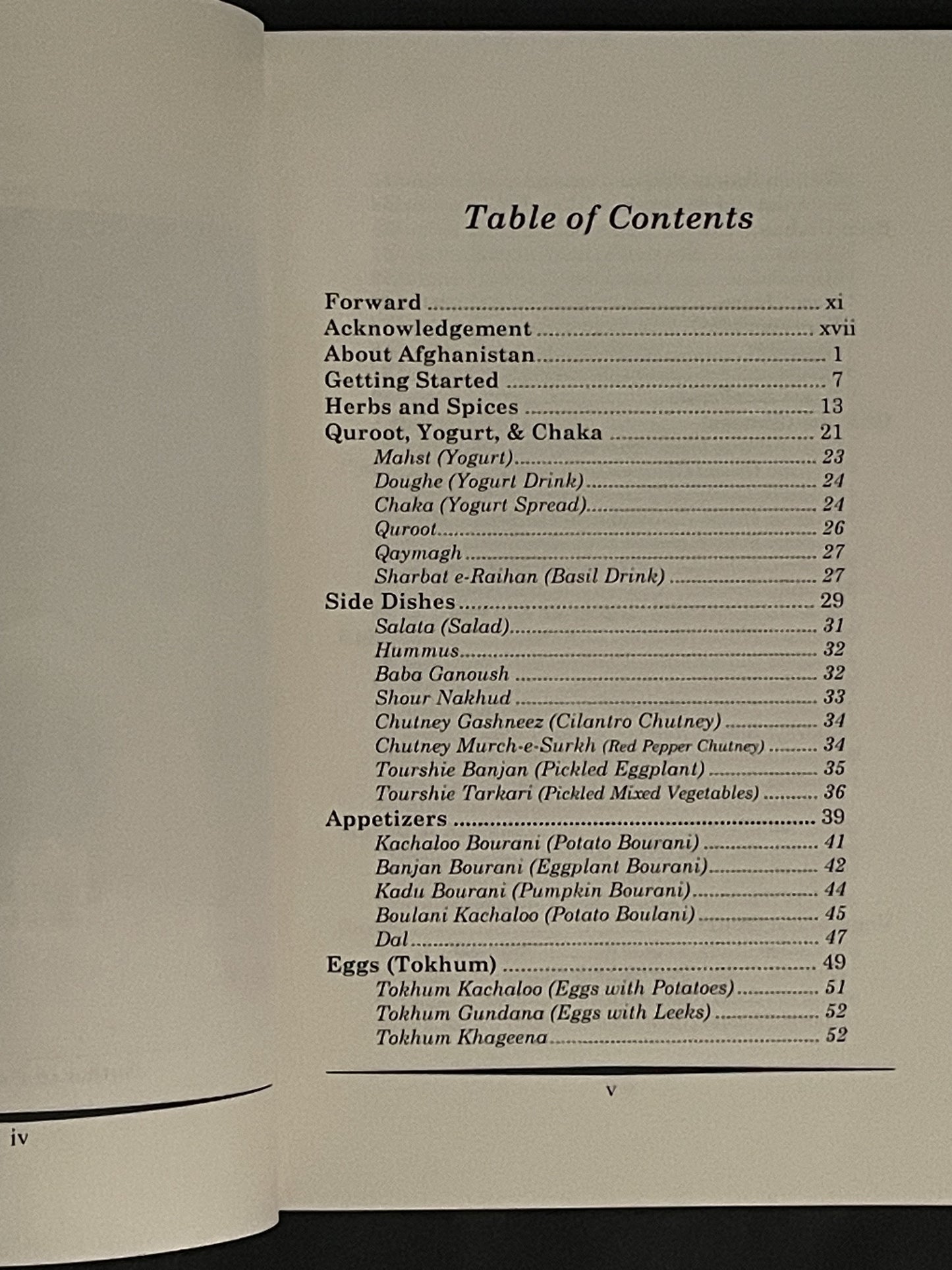 Afghan Cuisine by Nafisa Sekandari