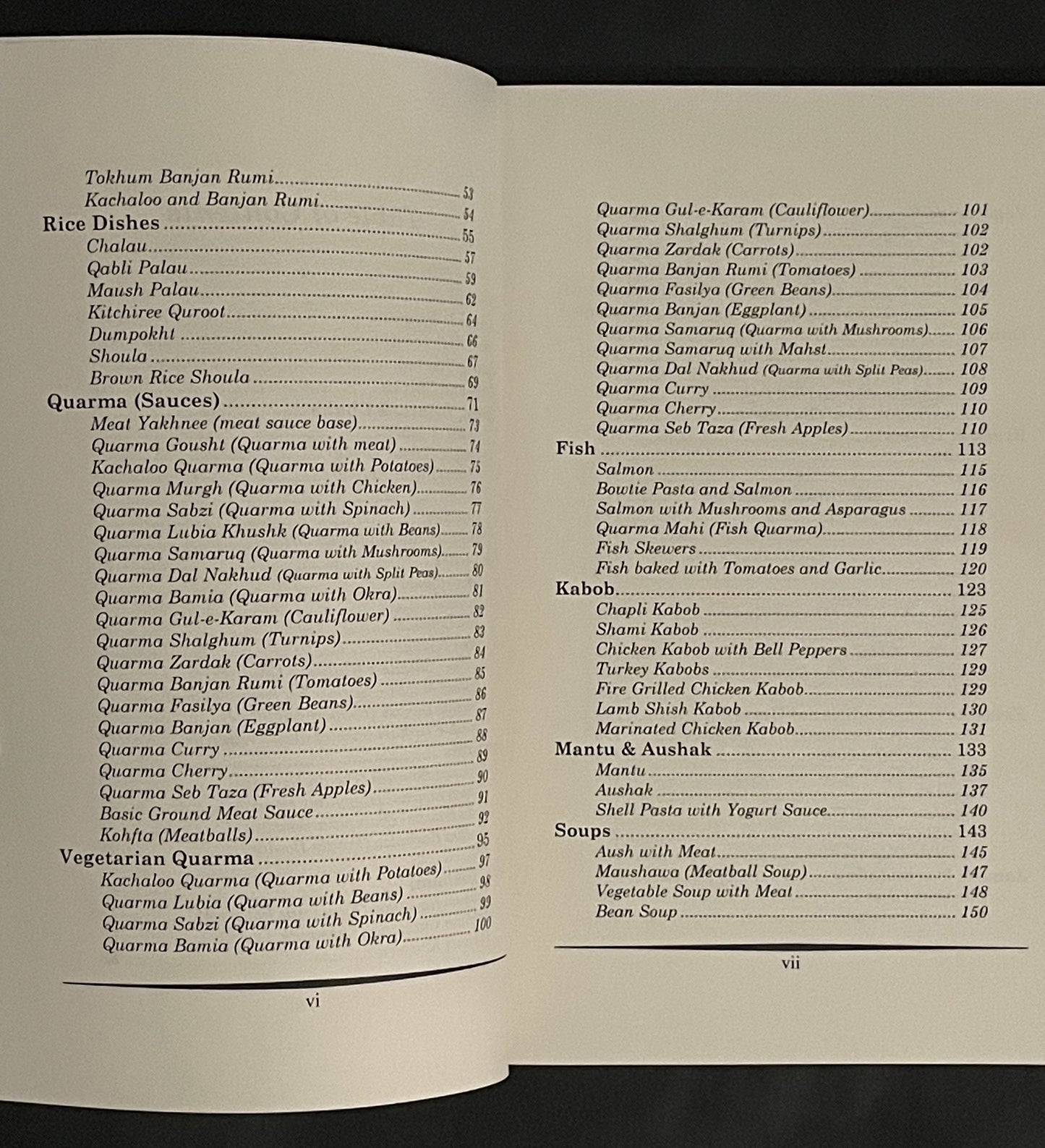 Afghan Cuisine by Nafisa Sekandari