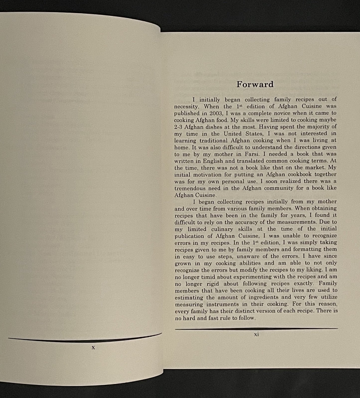 Afghan Cuisine by Nafisa Sekandari