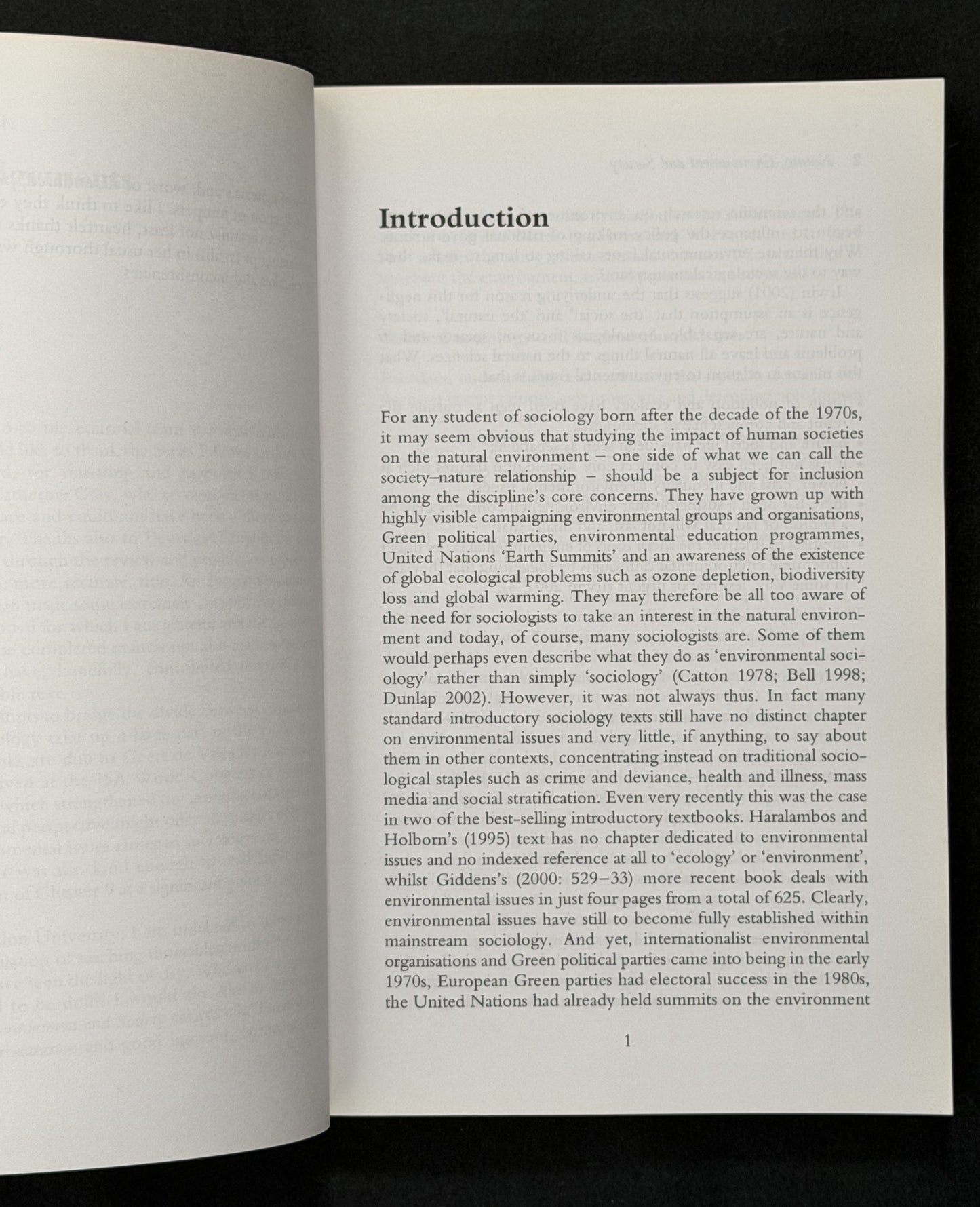 Nature, Environment and Society by Philip W. Sutton