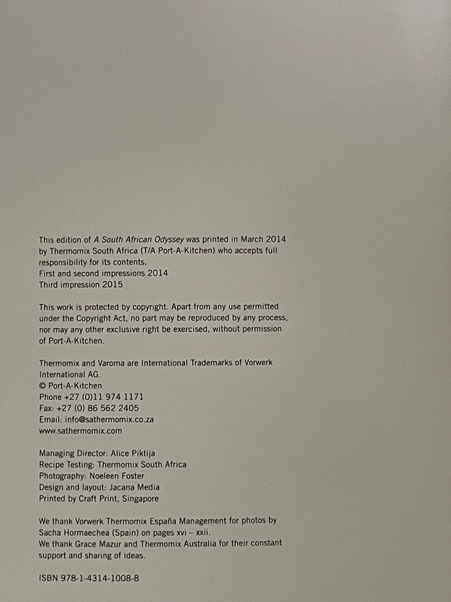 Thermomix: A South African Odyssey