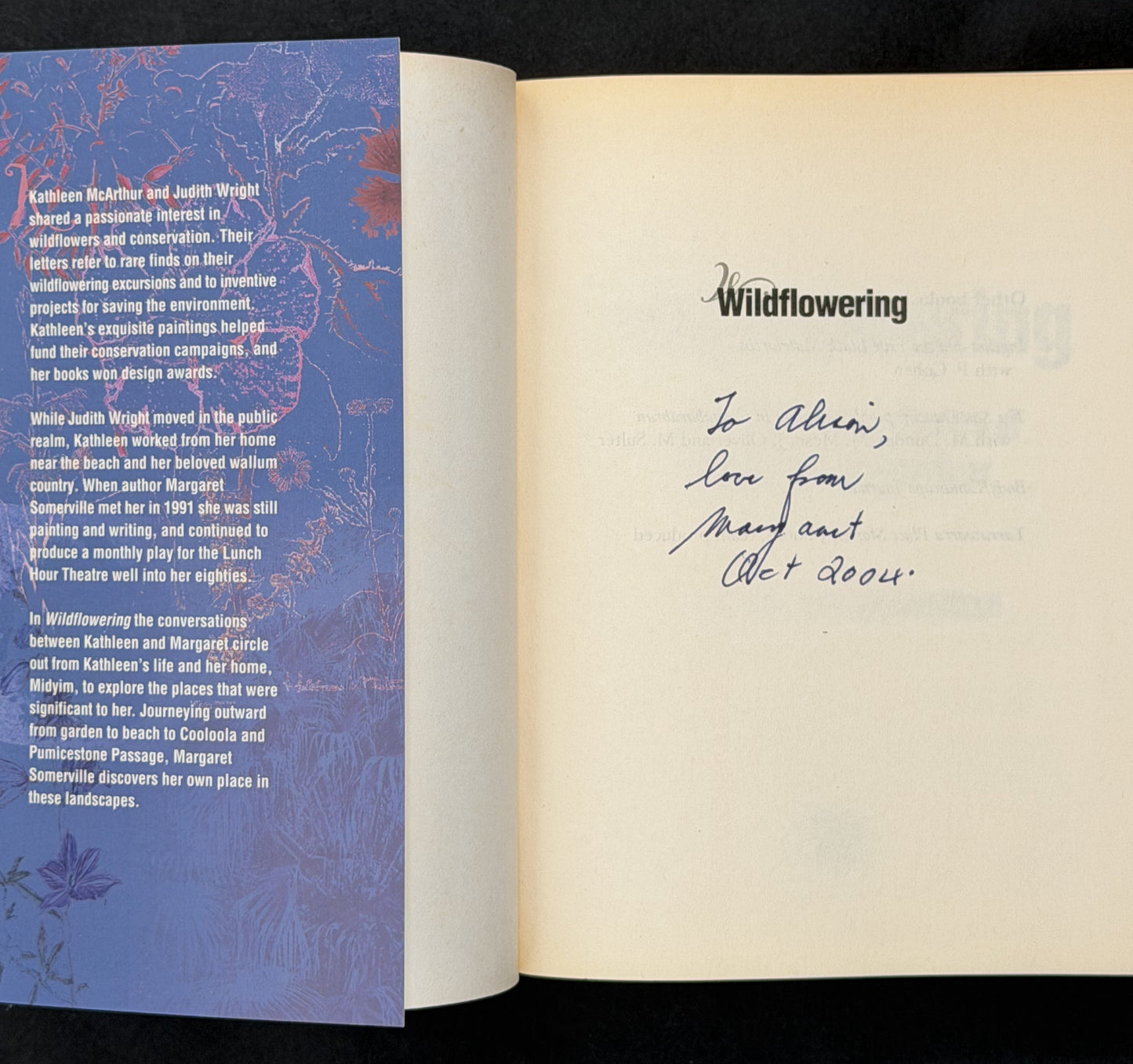Wildflowering by Margaret Somerville