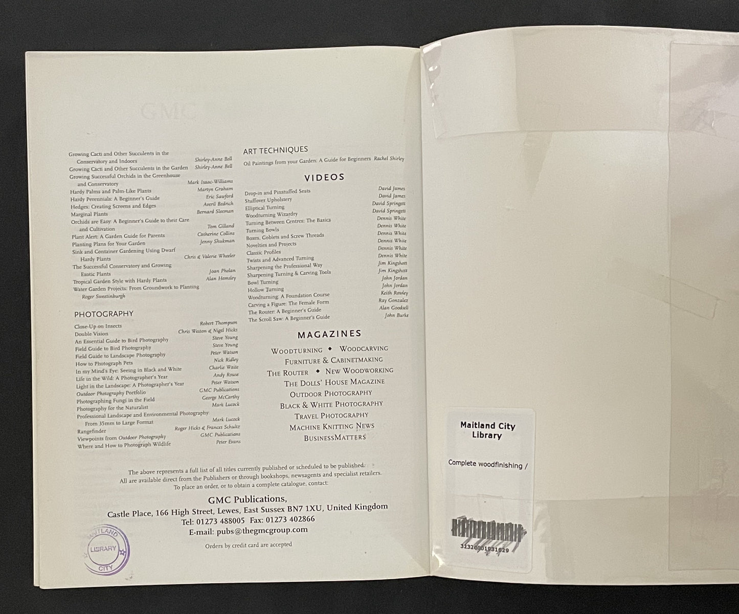 Complete Woodfinishing by Ian Hosker