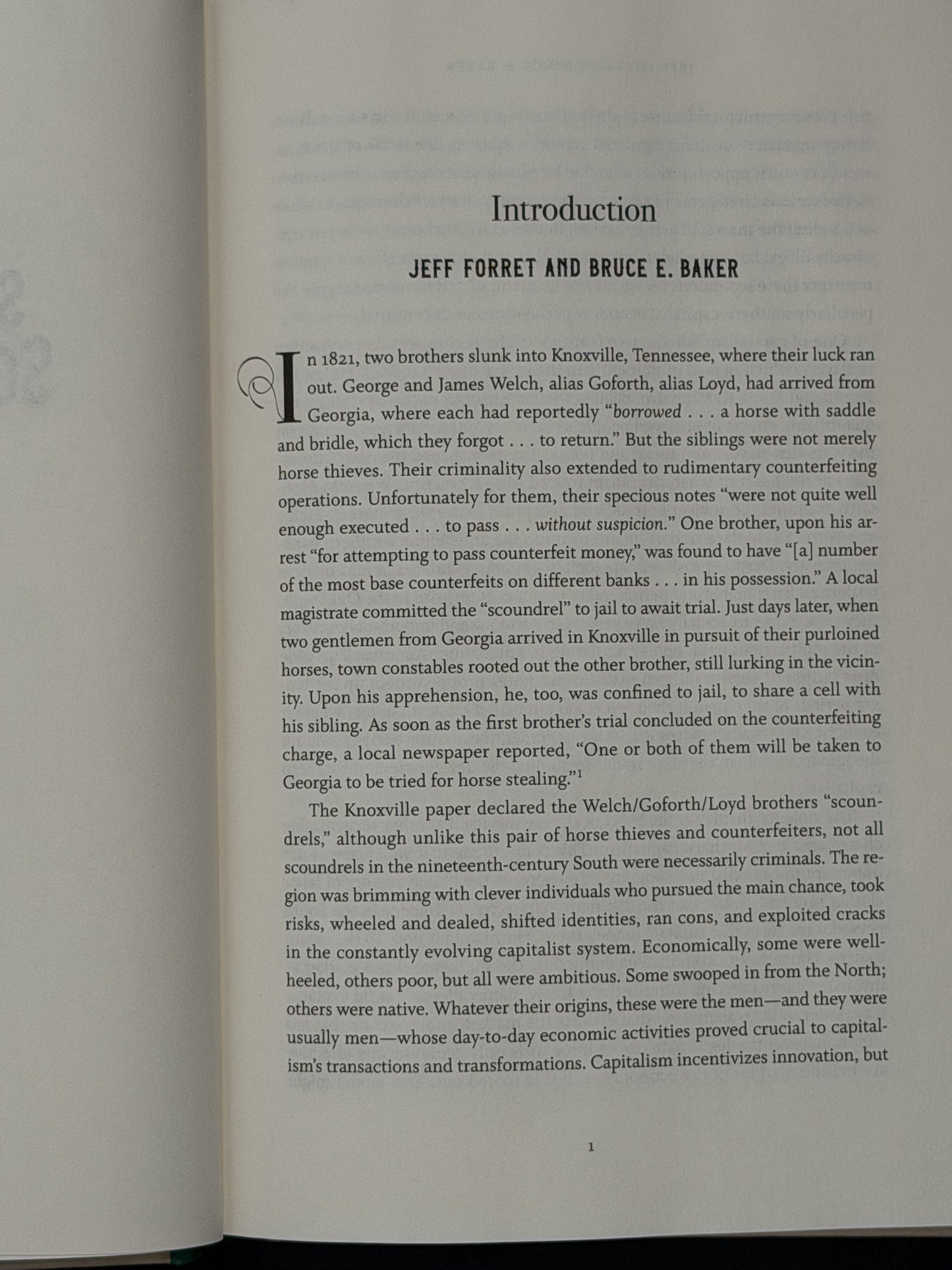 Southern Scoundrels by Jeff Forret, Bruce E. Baker