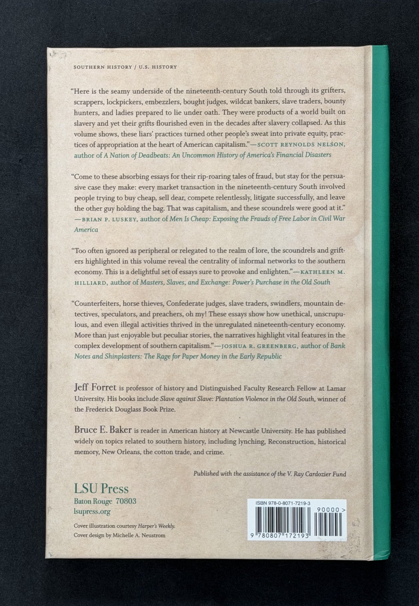 Southern Scoundrels by Jeff Forret, Bruce E. Baker