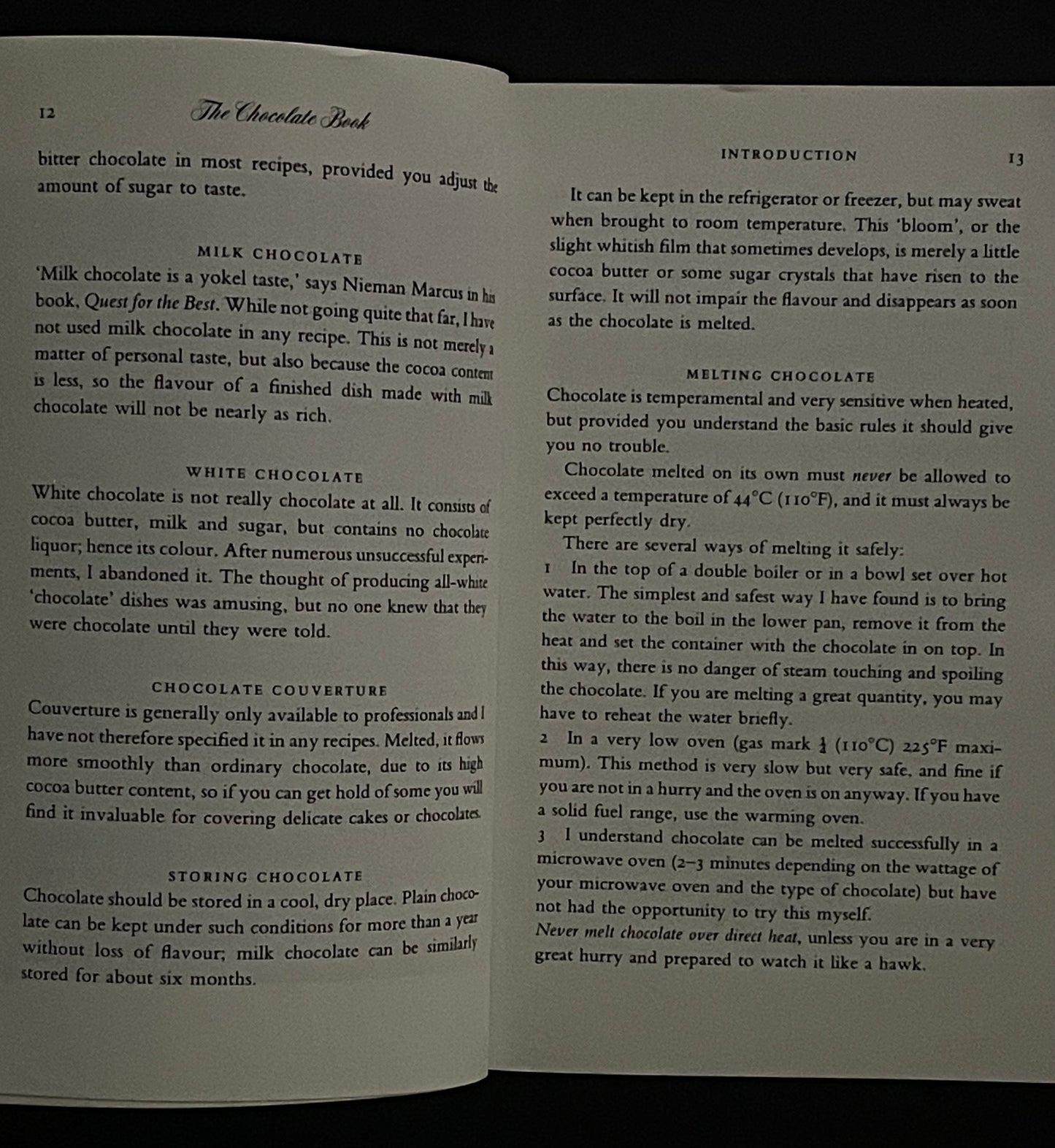 The Chocolate Book by Helge Rubinstein