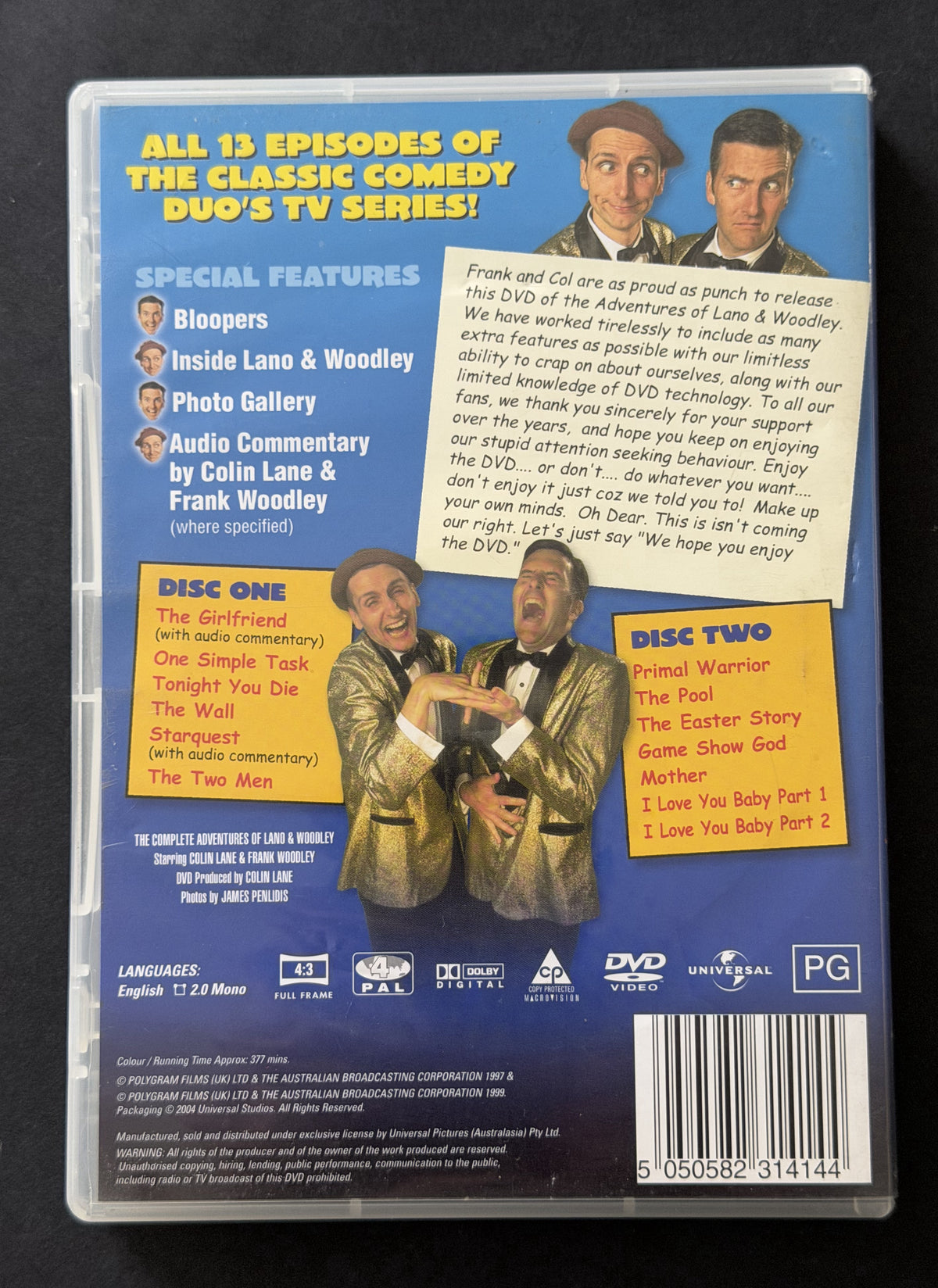 The Complete Adventures of Lano & Woodley