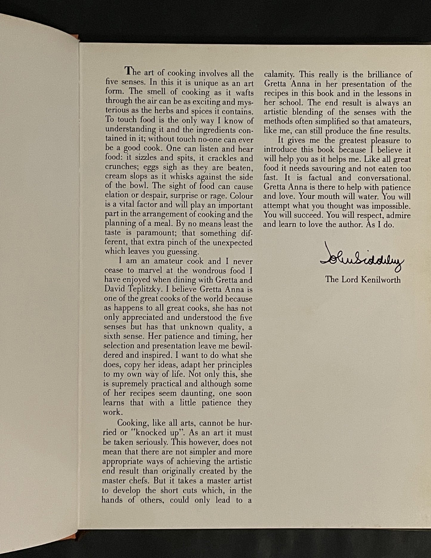 The Gretta Anna Recipes by Gretta Anna Teplitzky