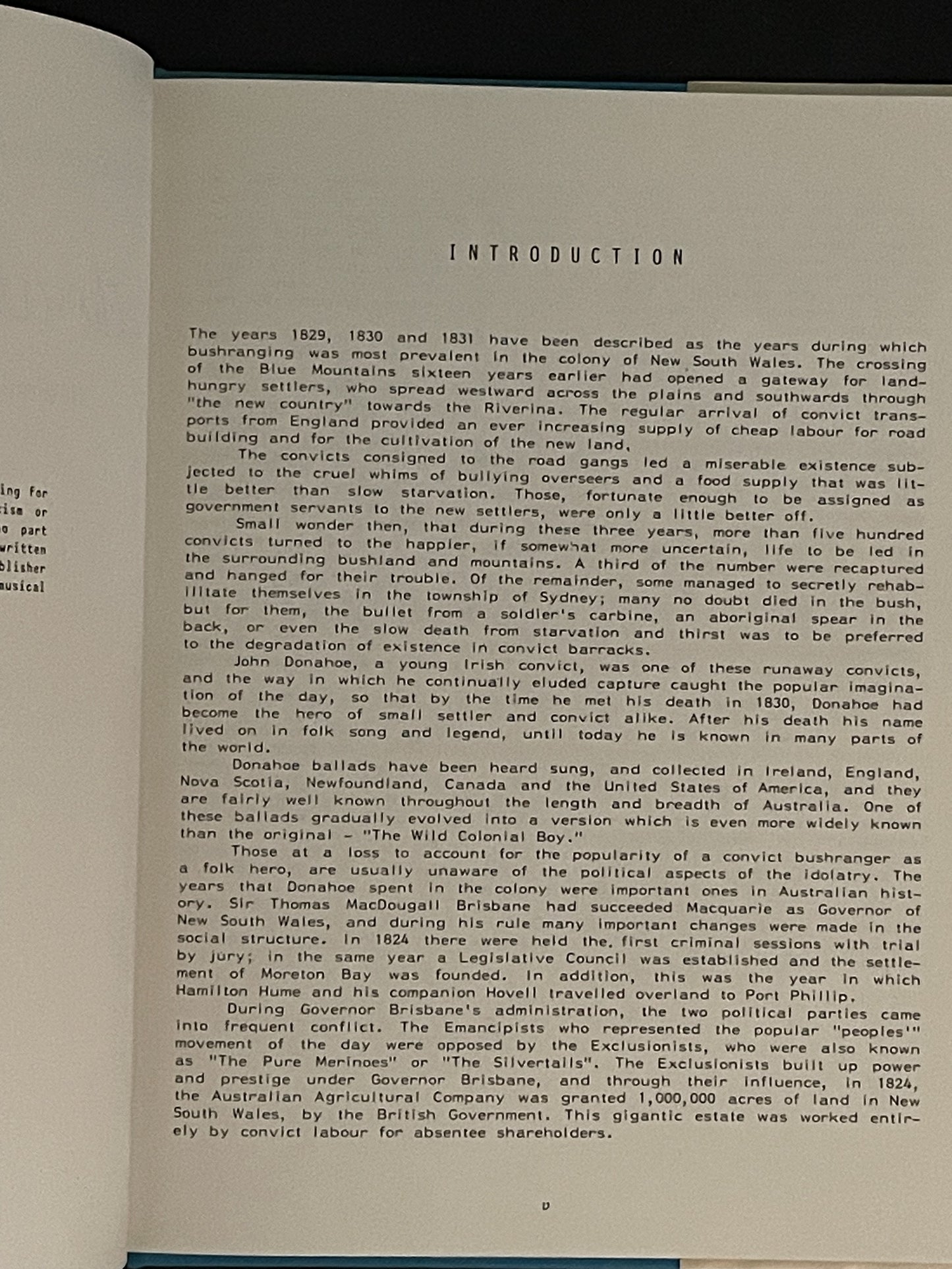 The Wild Colonial Boy by John Meredith