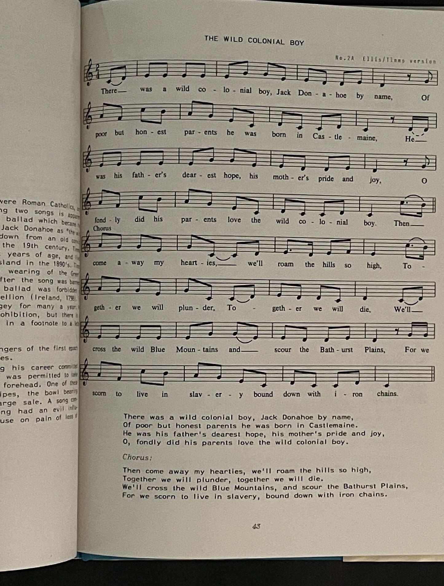 The Wild Colonial Boy by John Meredith