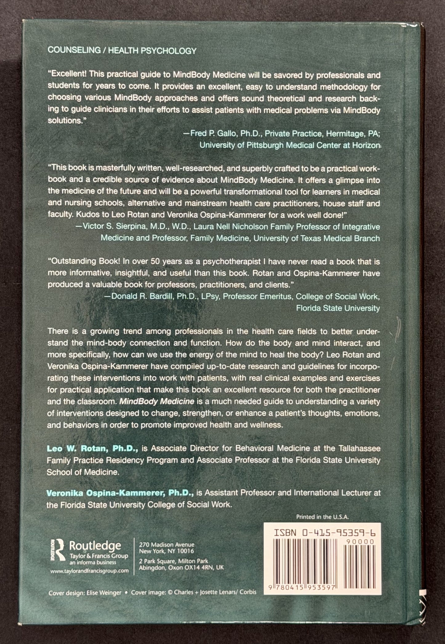 MindBody Medicine by Leo W. Rotan, Veronika Ospina-Kammerer