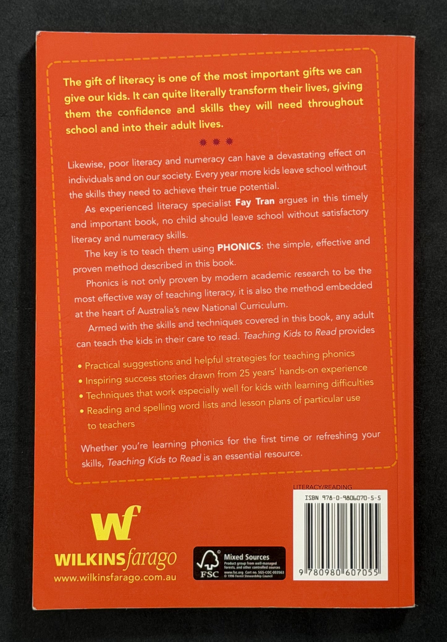Teaching Kids to Read by Fay Lorraine Tran