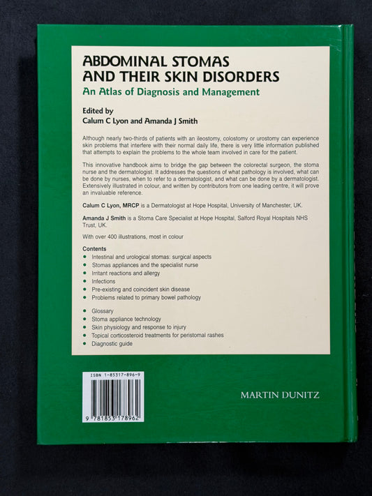Abdominal Stomas and their Disorders by Calum C Lyon, Amanda J Smith