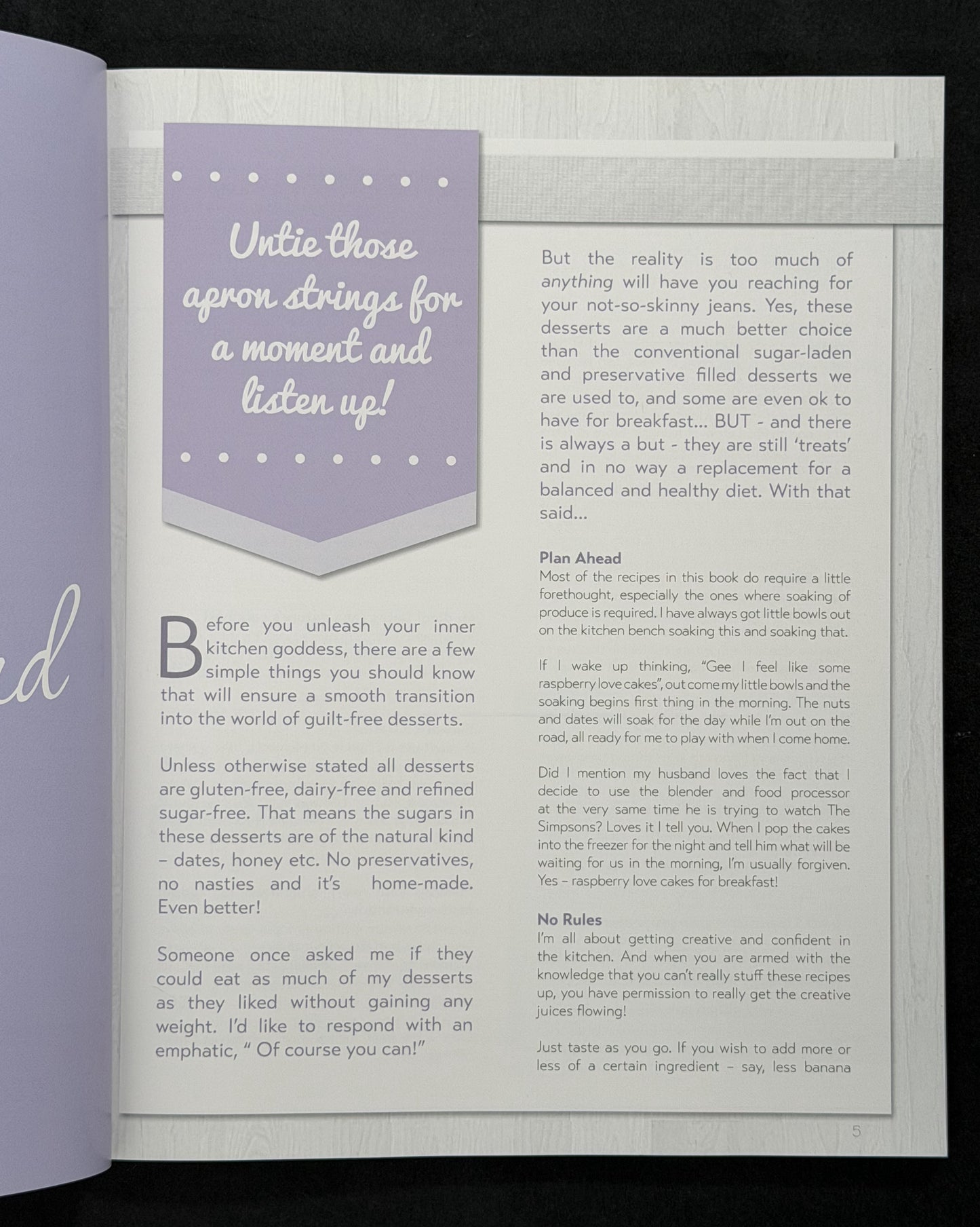 Why it's perfectly acceptable to eat dessert for breakfast by Nicole Joy