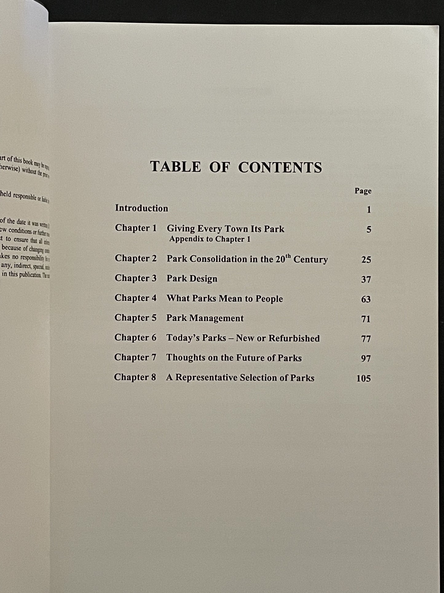 Town Parks of New South Wales by Warwick Mayne-Wilson