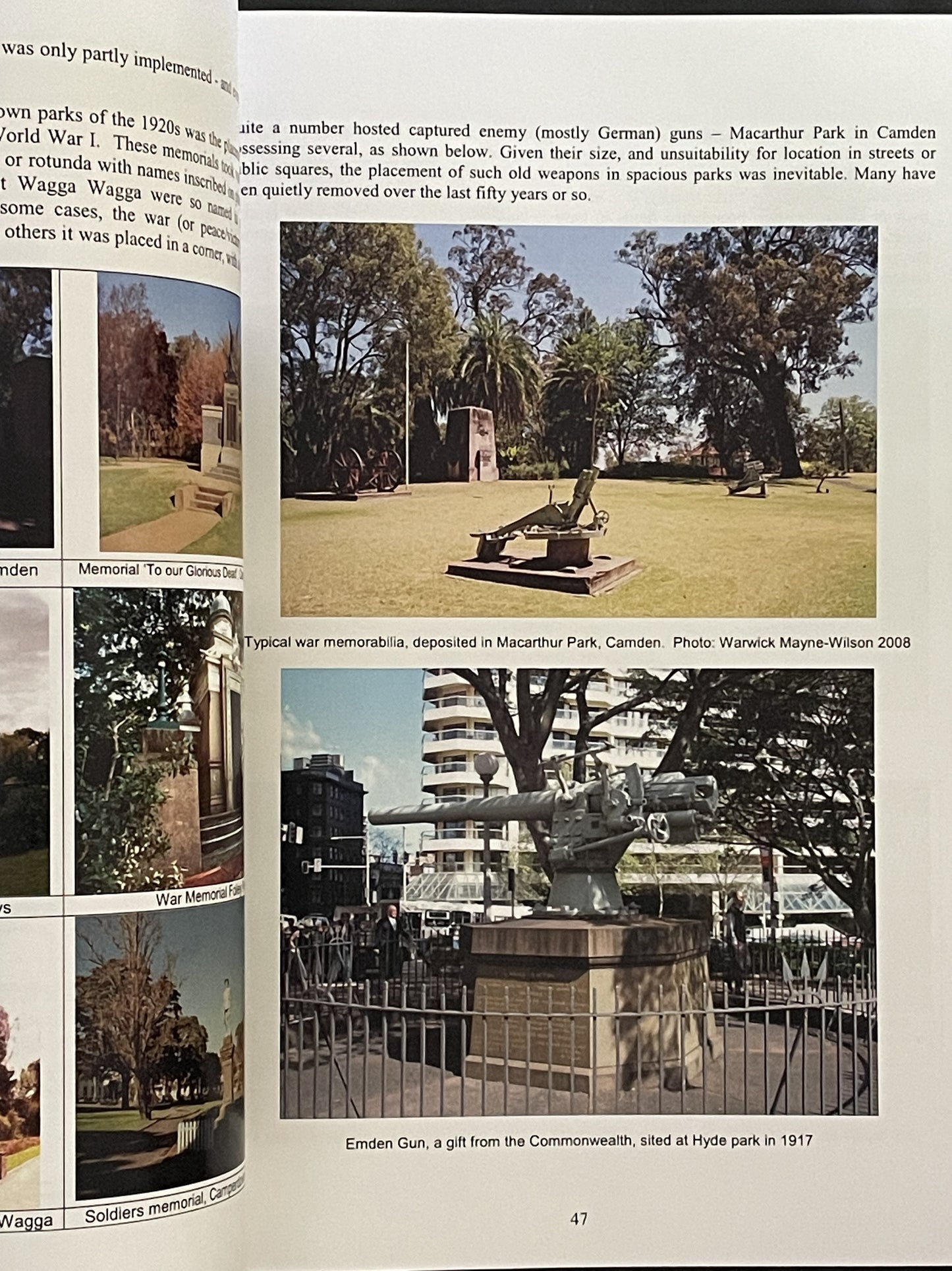 Town Parks of New South Wales by Warwick Mayne-Wilson