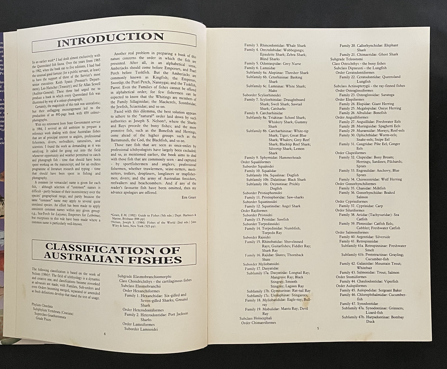 Fishes of Australia by E. M. Grant