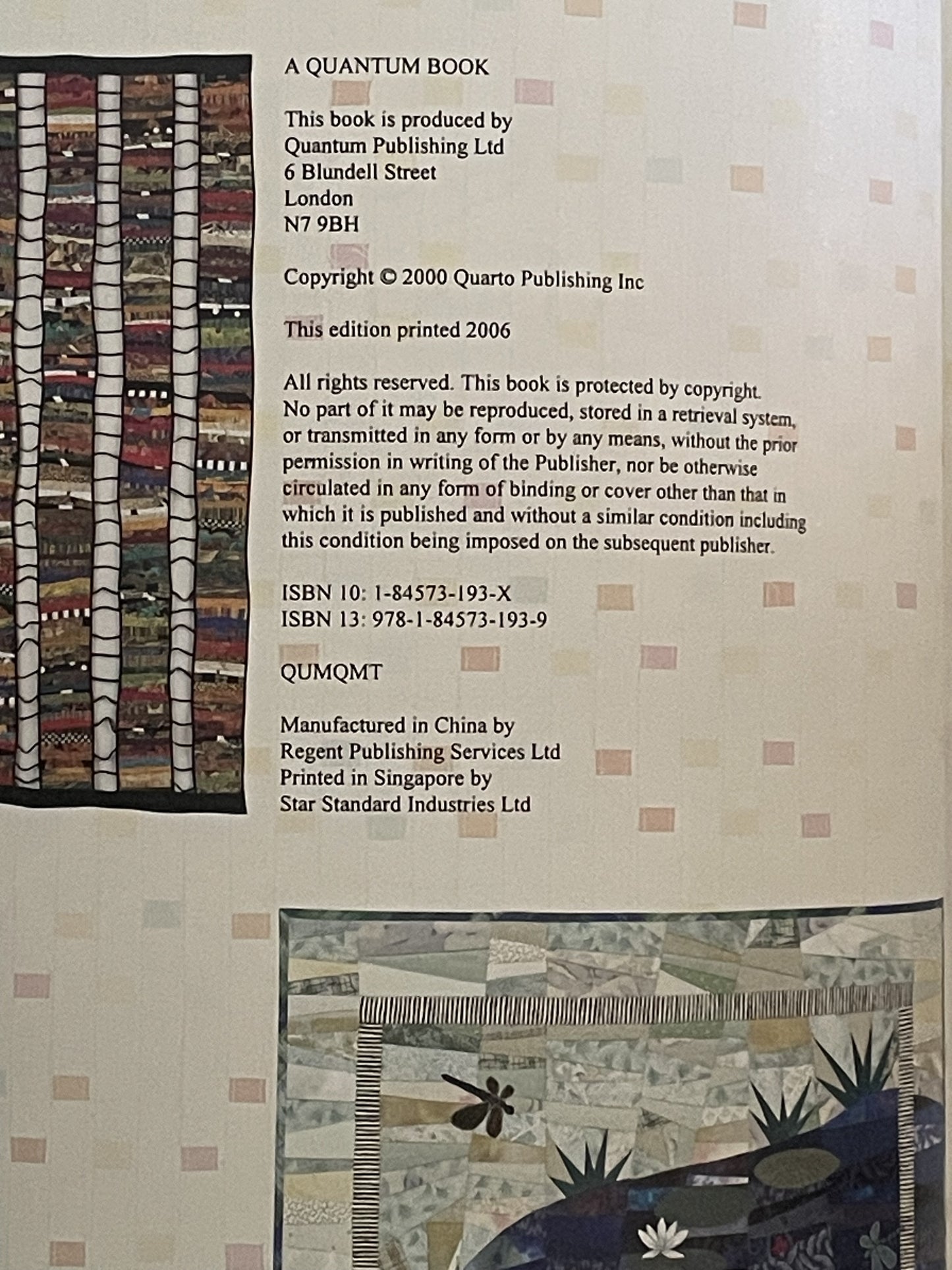 Quilting Masterclass by Katharine Guerrier