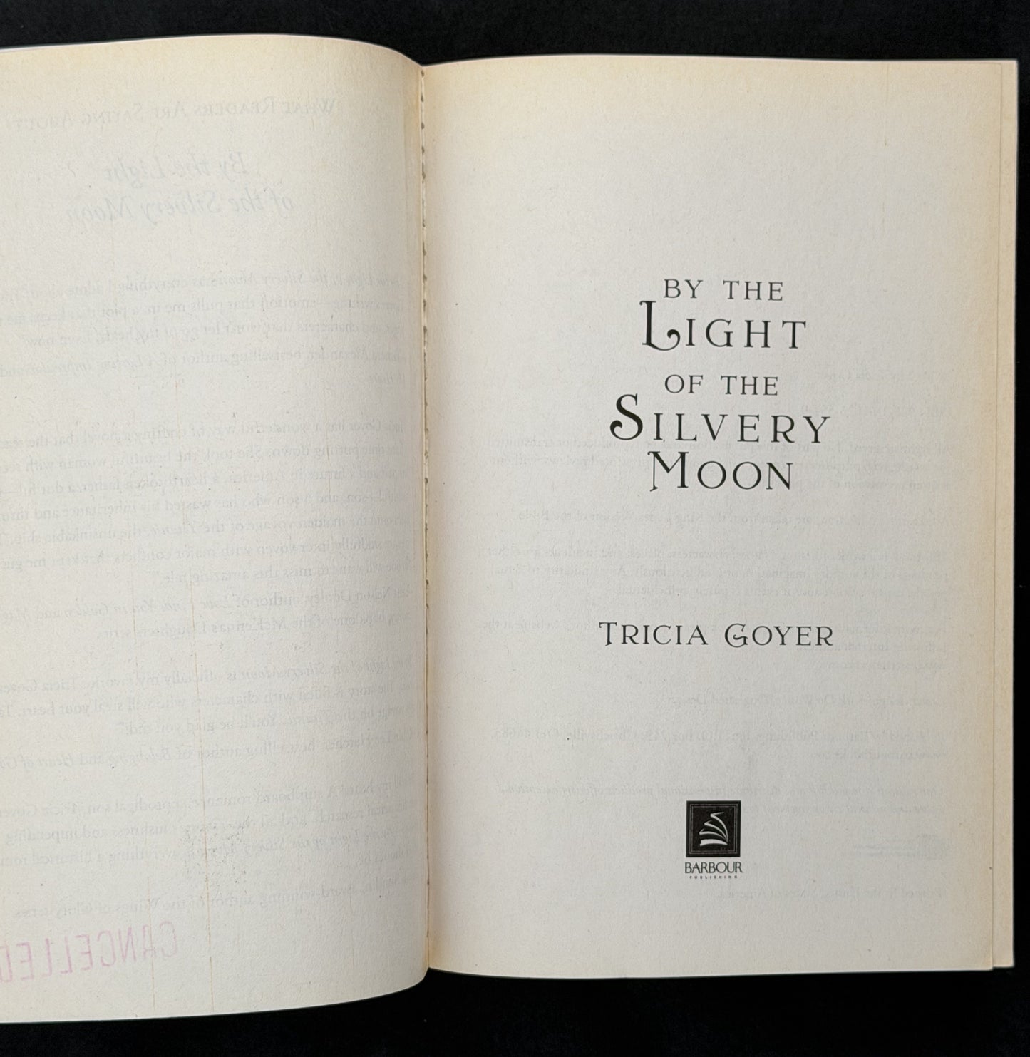 By the Light of the Silvery Moon by Tricia Goyer