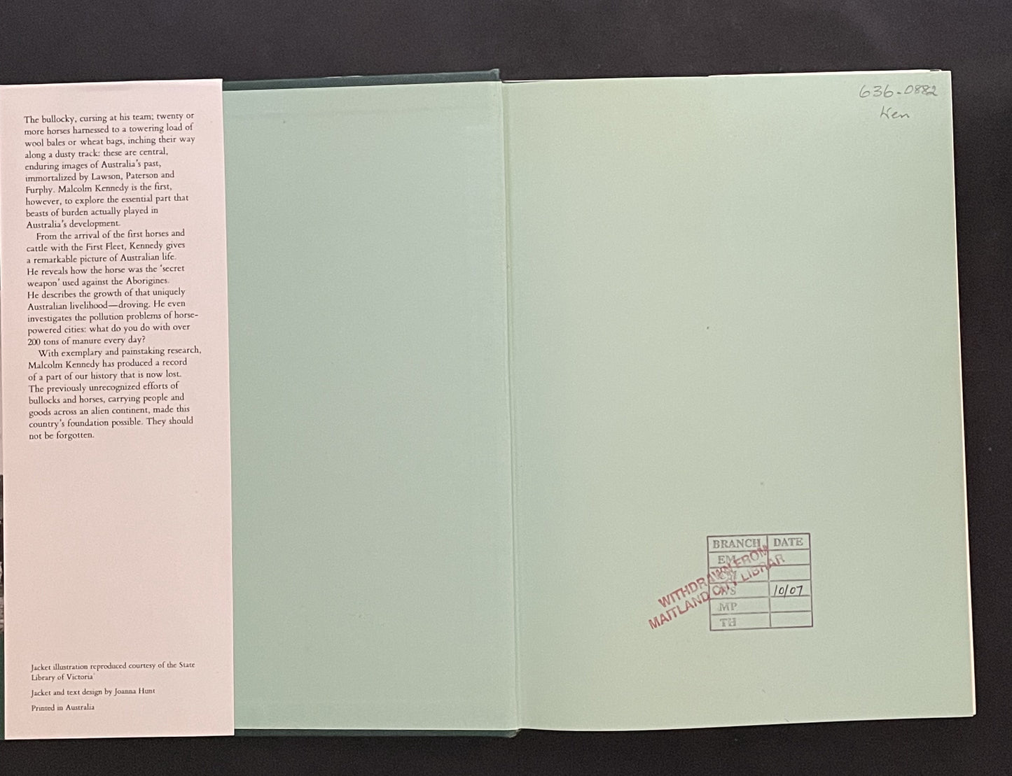 Hauling the Loads by Malcolm J. Kennedy