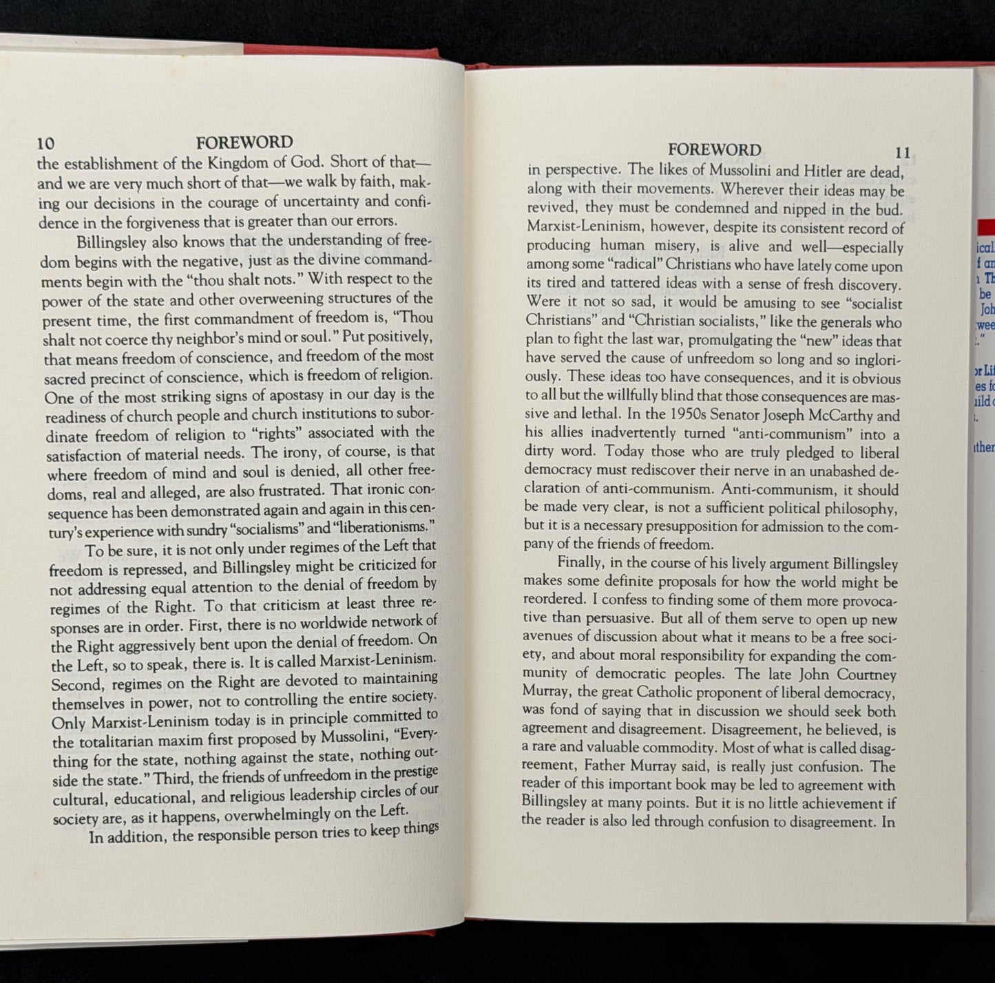 The Absence of Tyranny by Lloyd Billingsley