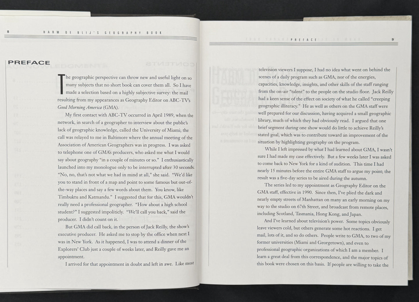 Harm de Blij's Geography Book by Harm J. de Blij