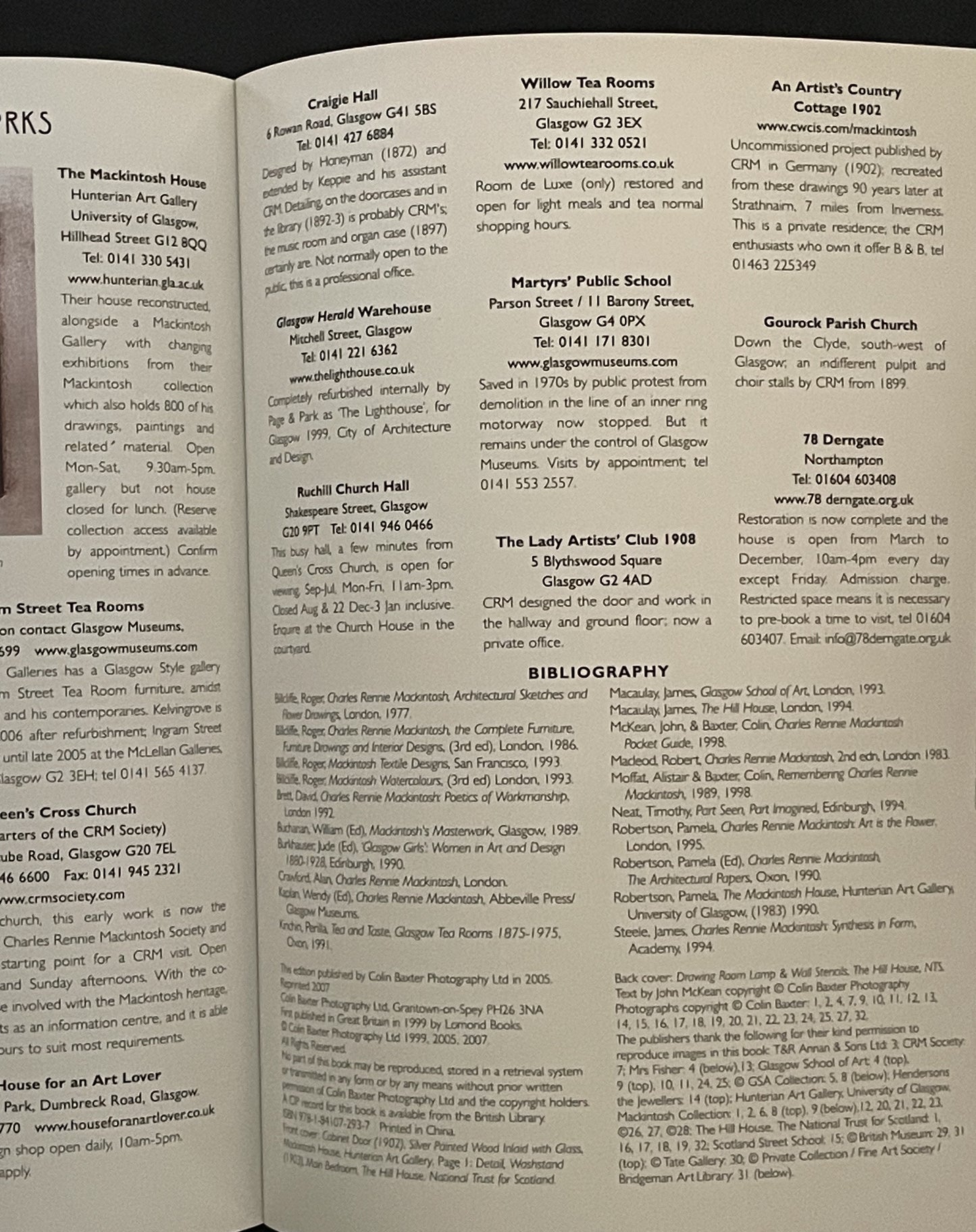 Charles Rennie Mackintosh by Colin Baxter, John McKean