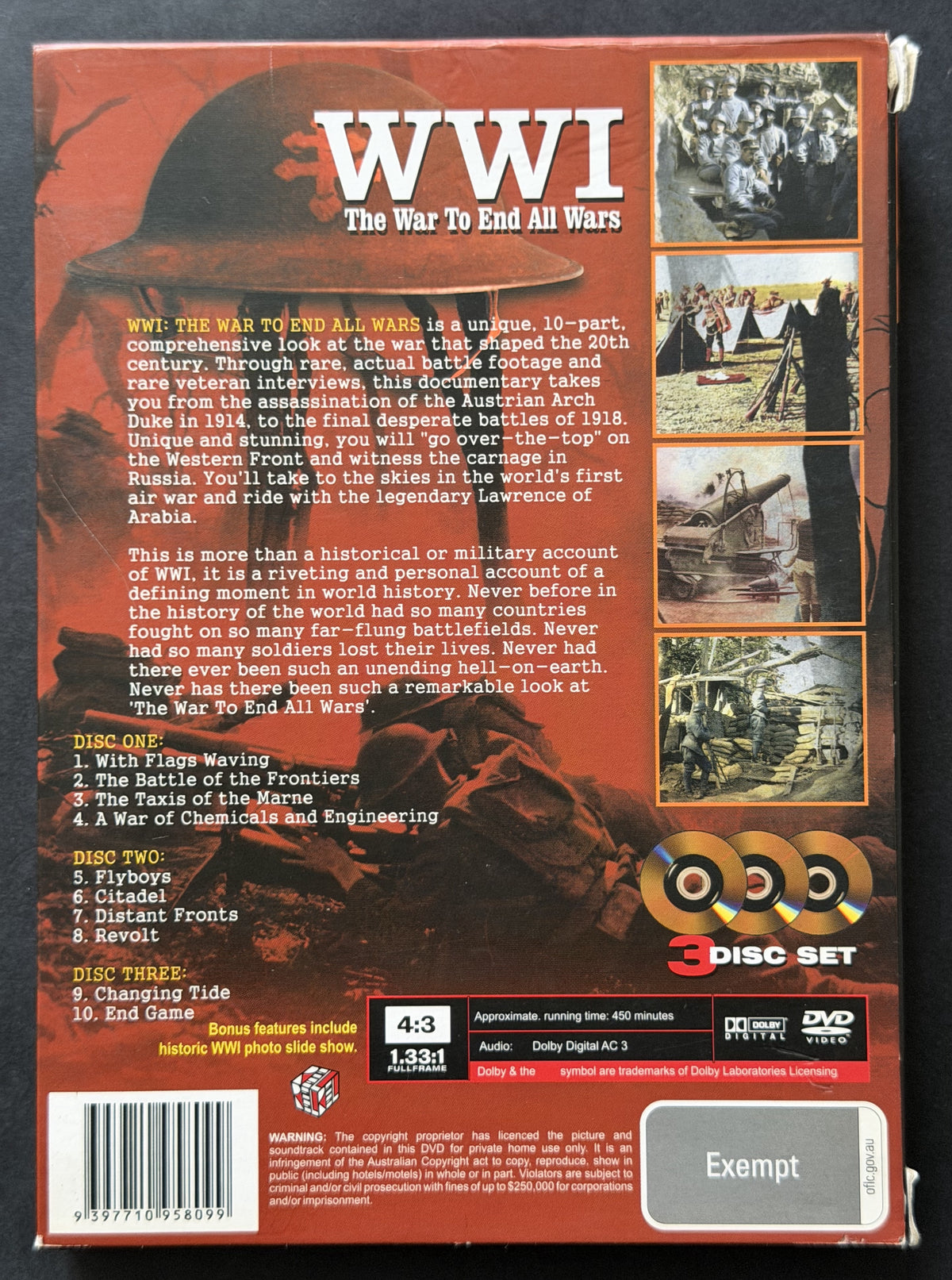 WWI: The War To End All Wars
