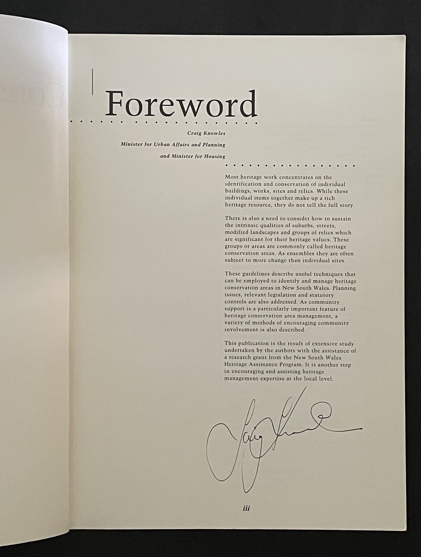 Conservation Areas by Duap/Heritage Staff