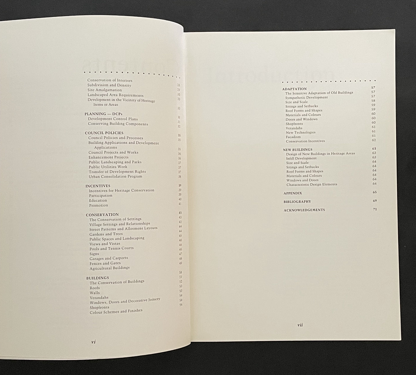 Conservation Areas by Duap/Heritage Staff