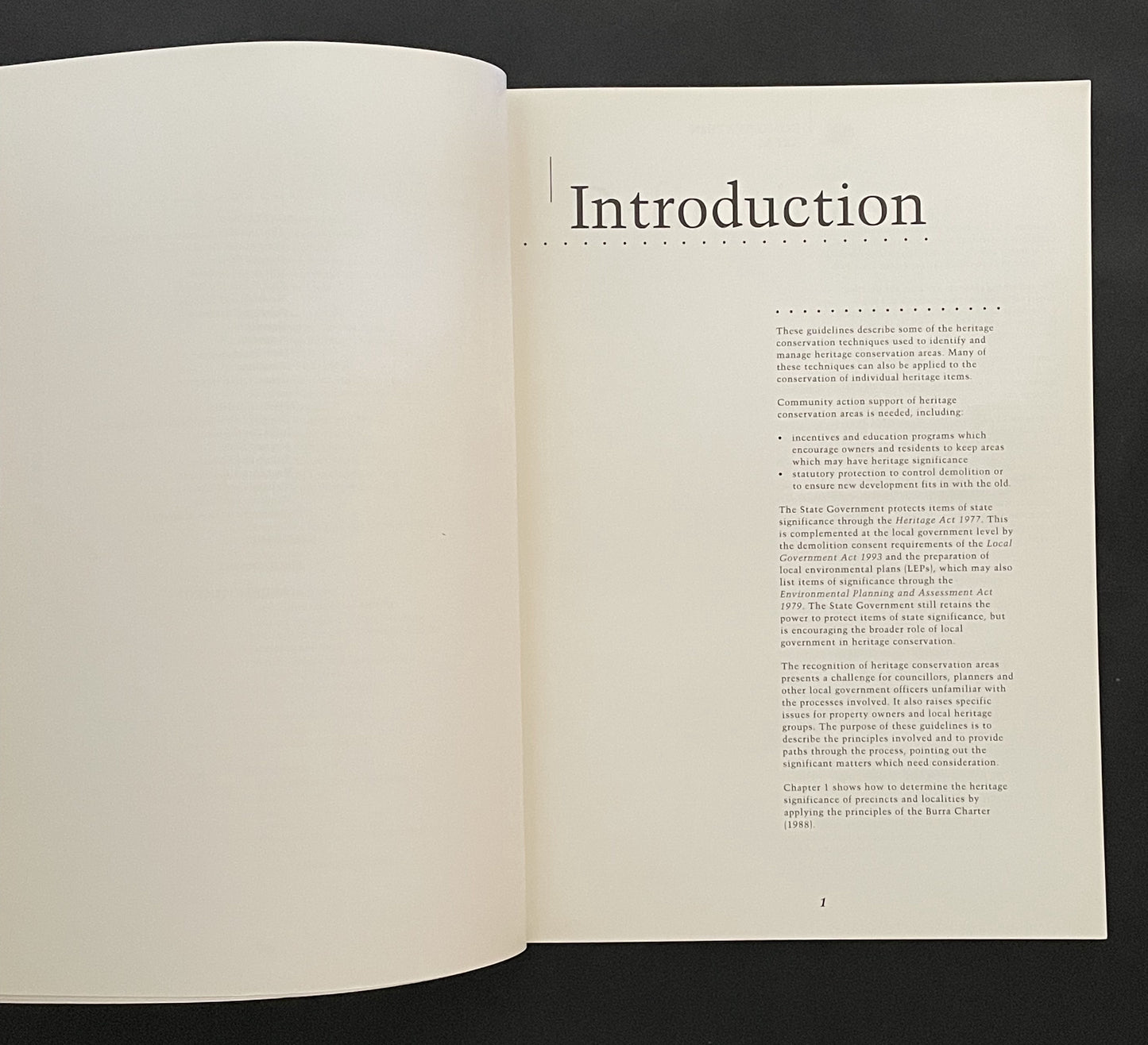 Conservation Areas by Duap/Heritage Staff