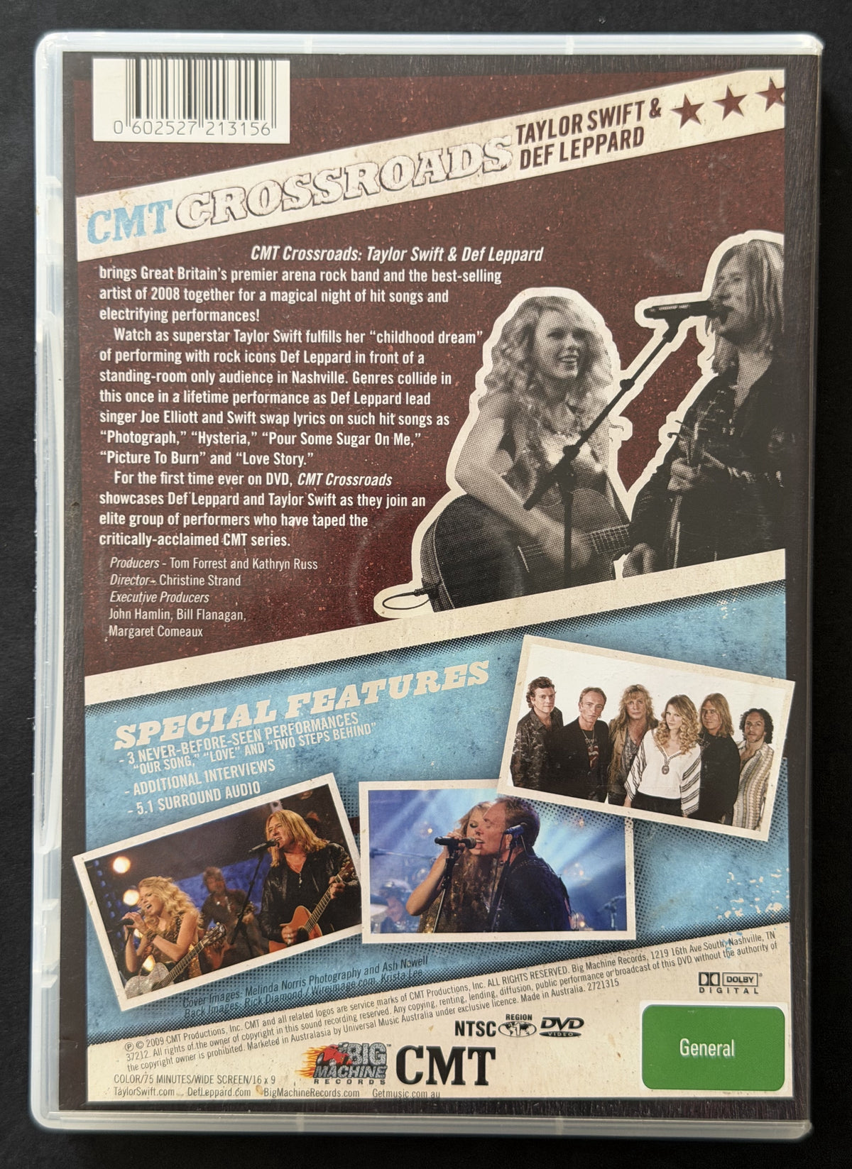 CMT Crossroads: Taylor Swift & Def Leppard