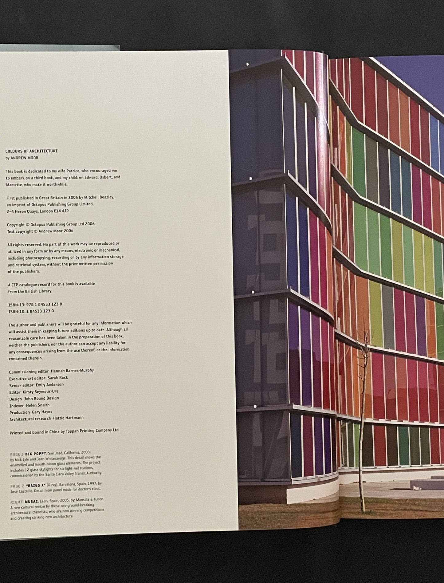 Colours of Architecture by Andrew Moor