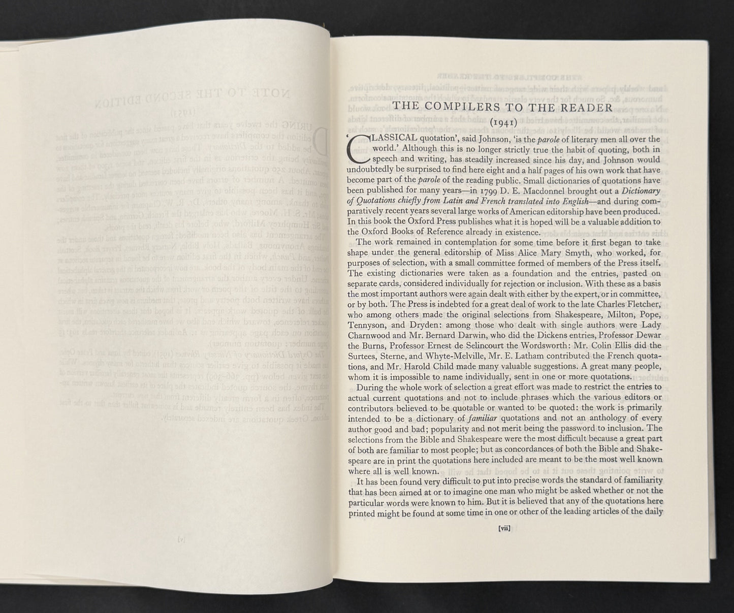 The Oxford Dictionary of Quotations (2nd Edition)