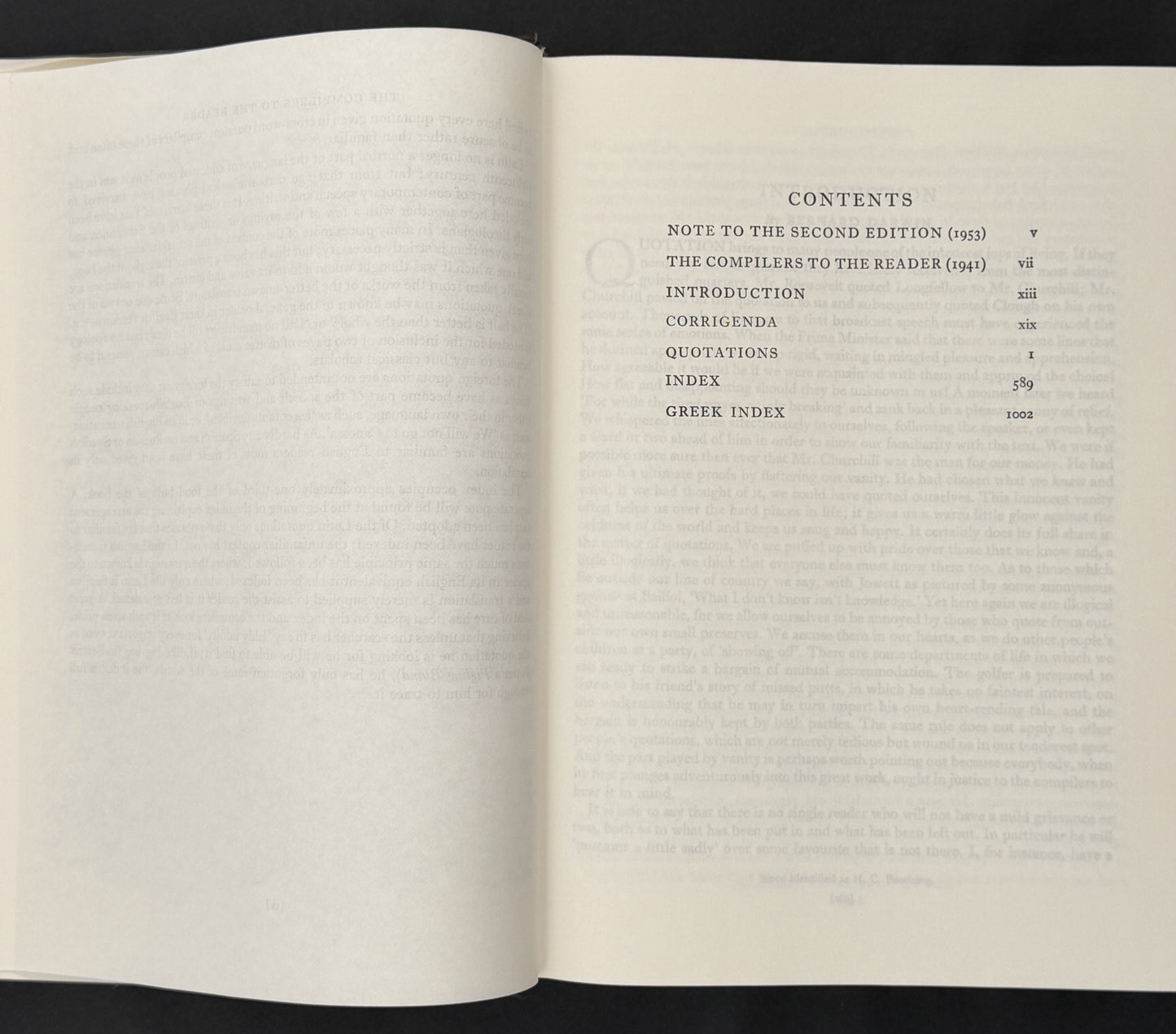 The Oxford Dictionary of Quotations (2nd Edition)