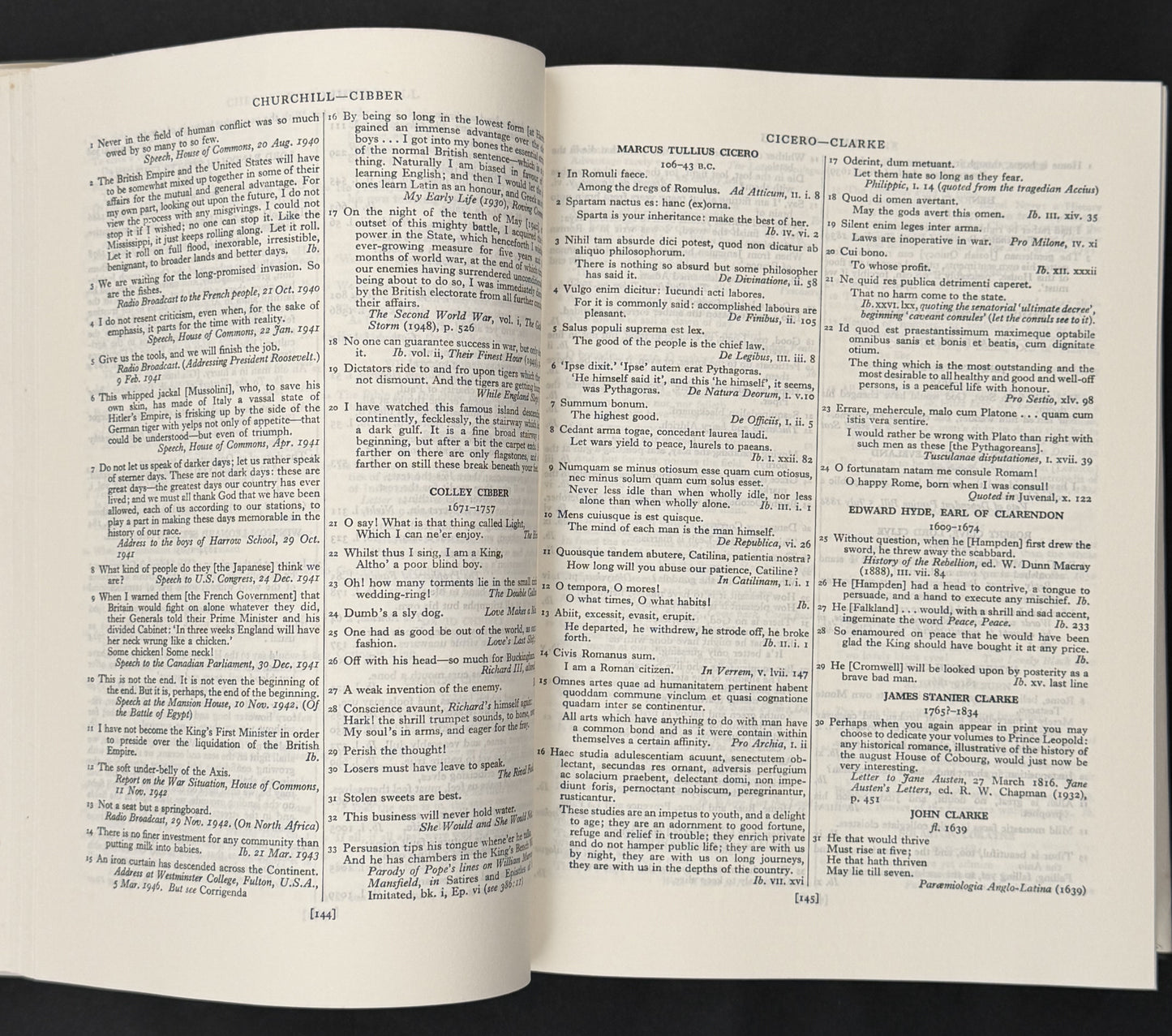 The Oxford Dictionary of Quotations (2nd Edition)