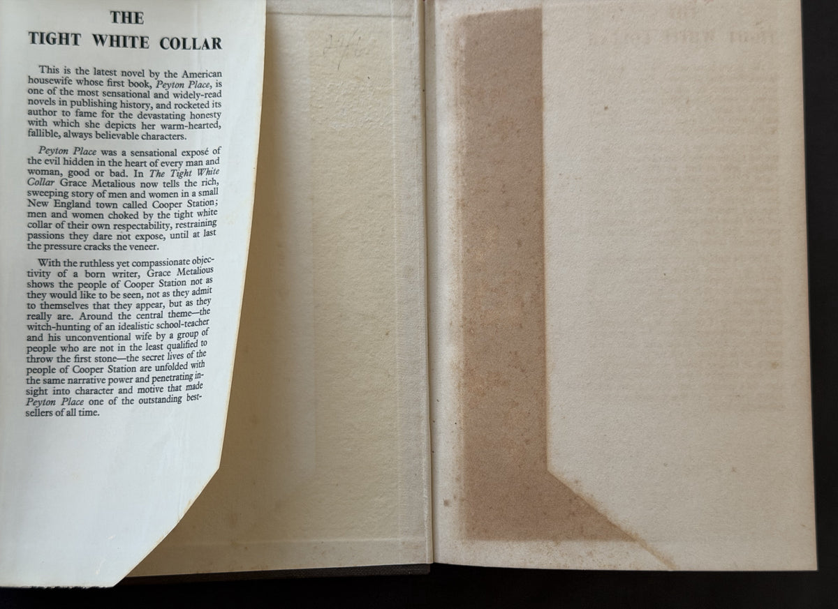The Tight White Collar by Grace Metalious