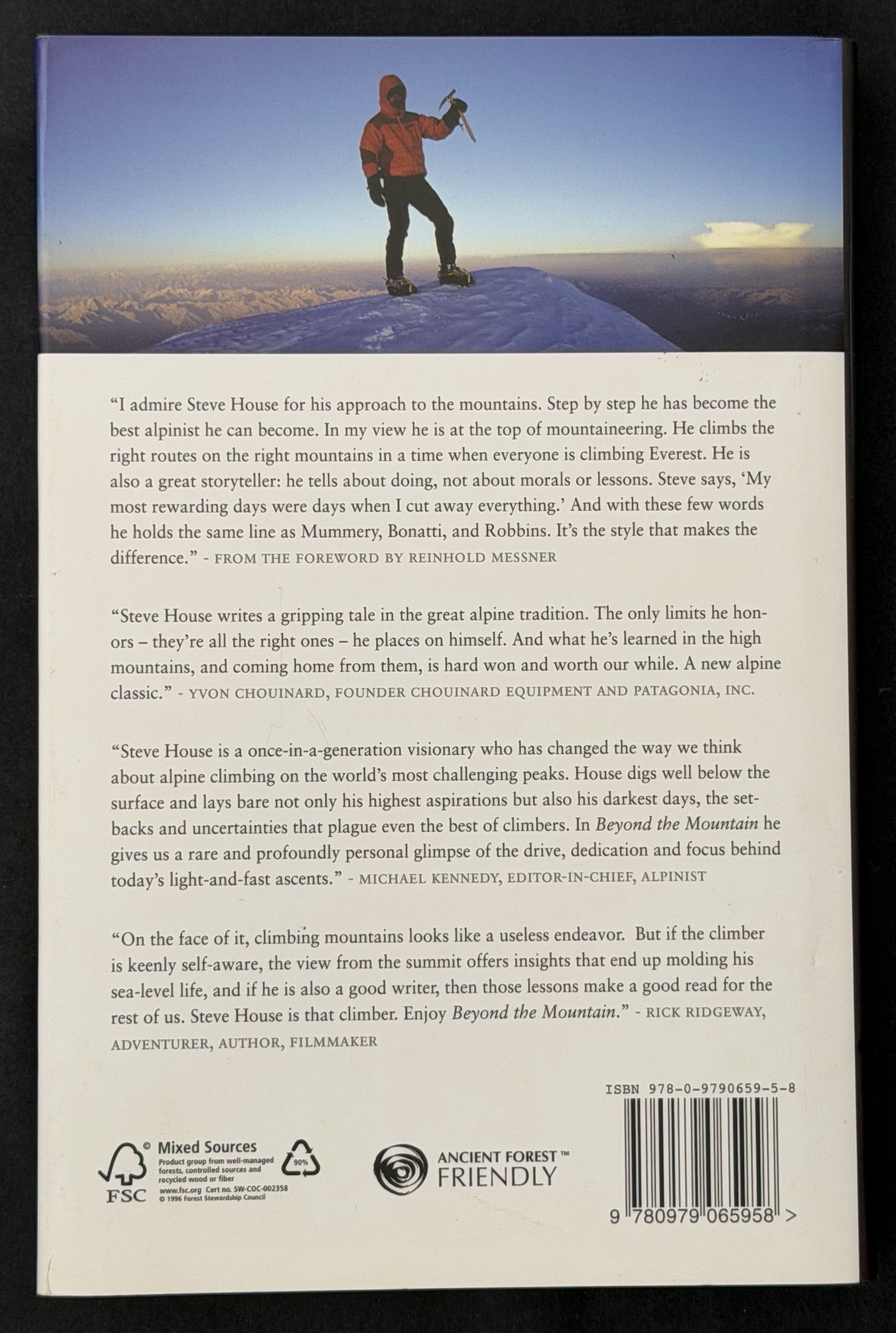 Beyond the Mountain by Steve House