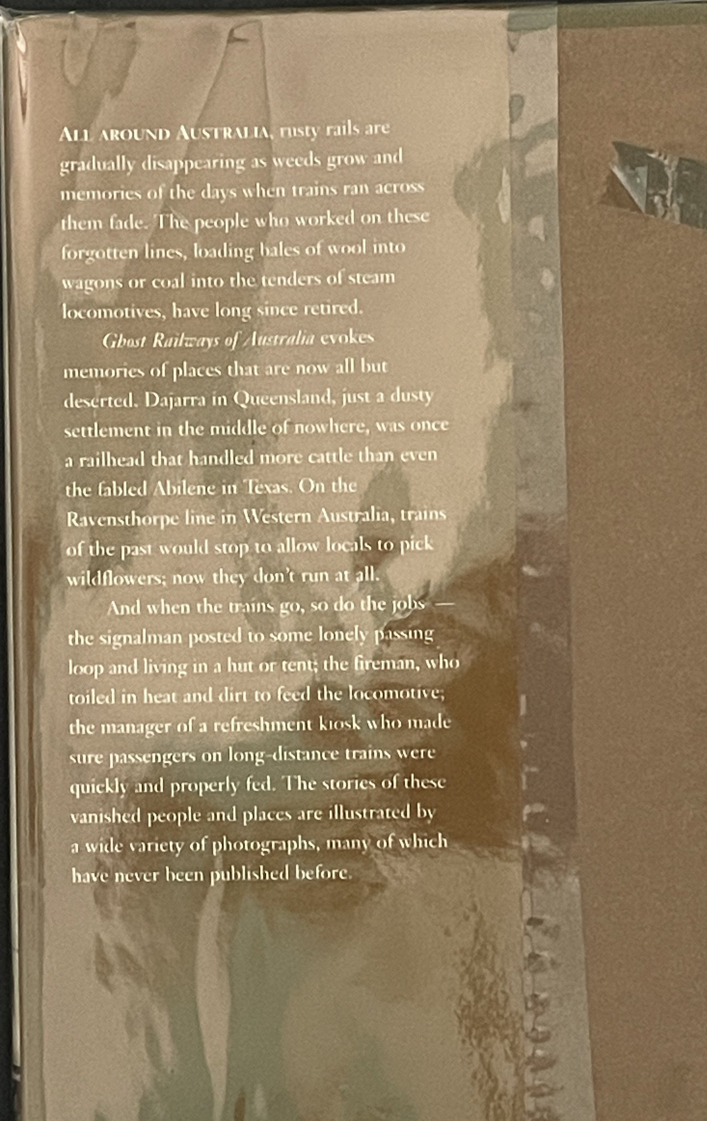 Ghost Railways of Australia by Robin Bromby