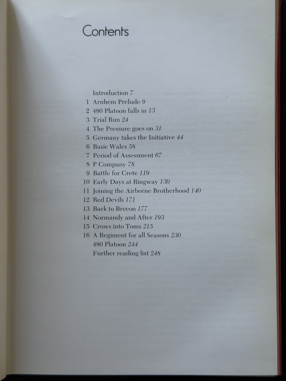 The Paras by Frank Hilton