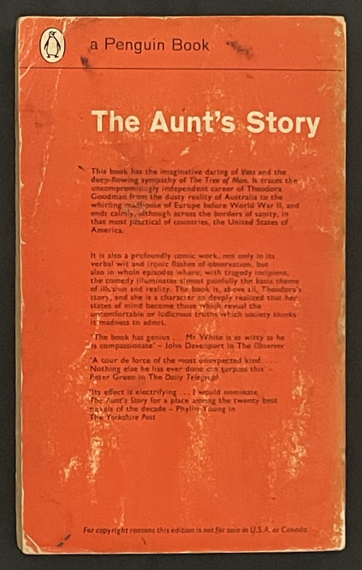 The Aunt's Story by Patrick White