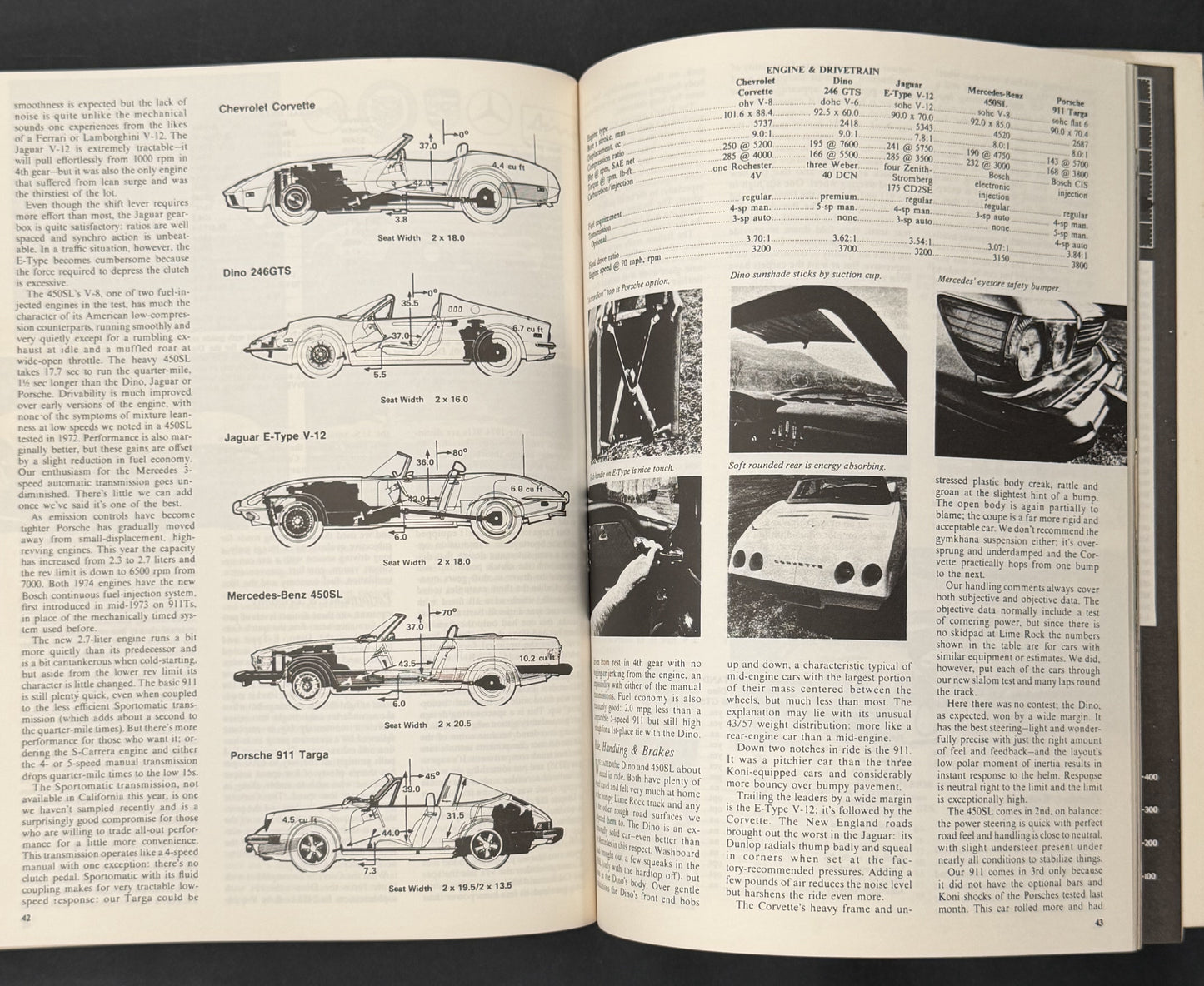 Road & Track on Mercedes Sports & GT Cars, 1970-1980
