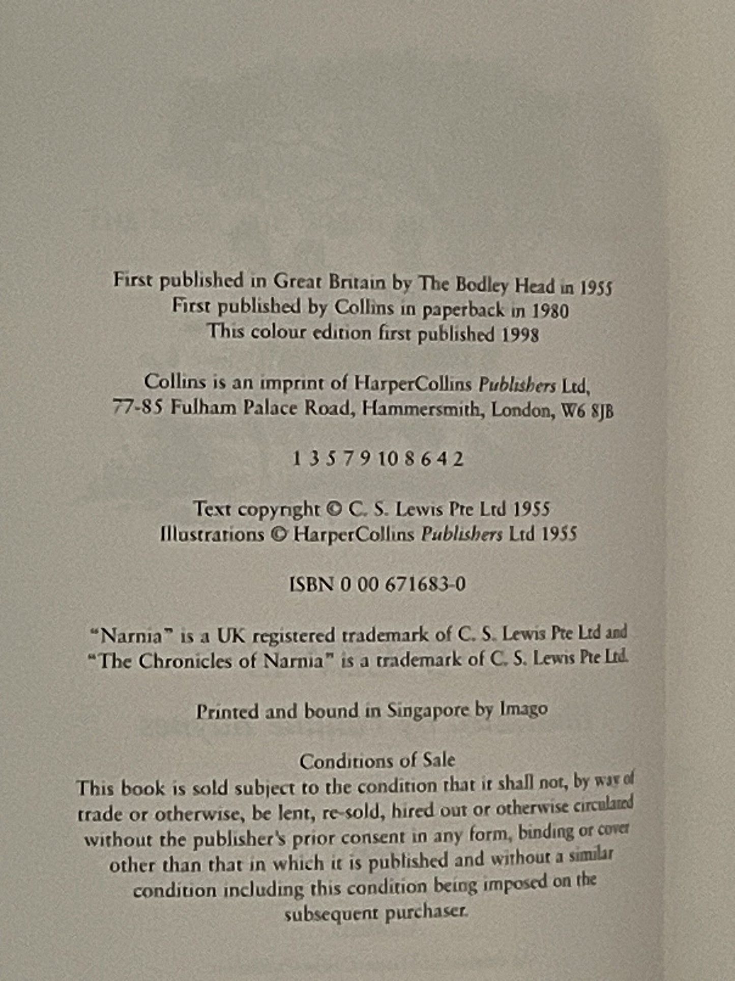 The Magician's Nephew by Clive Staples Lewis