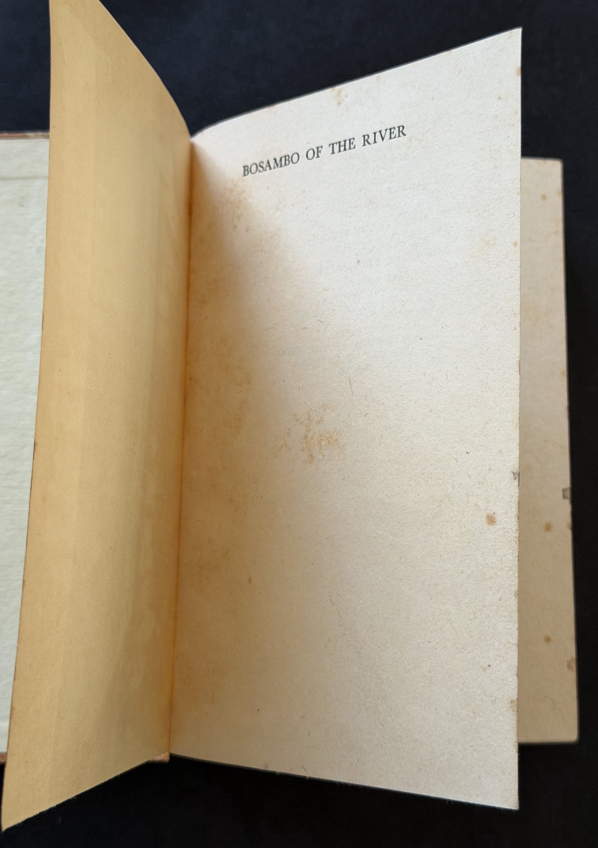 Bosambo of the River by Edgar Wallace