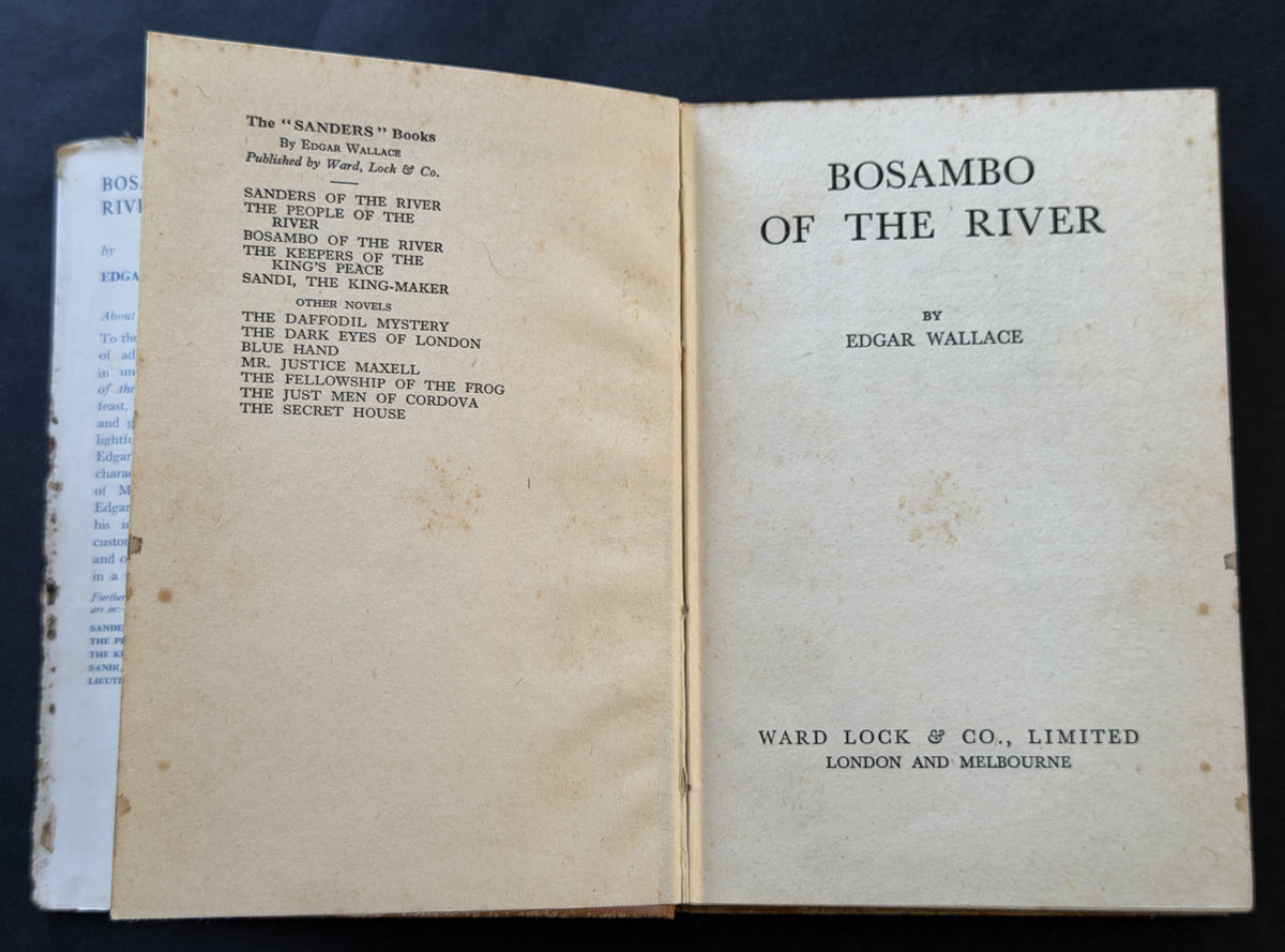 Bosambo of the River by Edgar Wallace