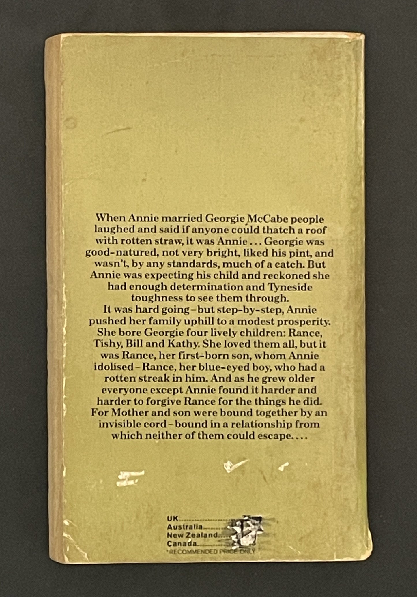 The Invisible Cord by Catherine Cookson